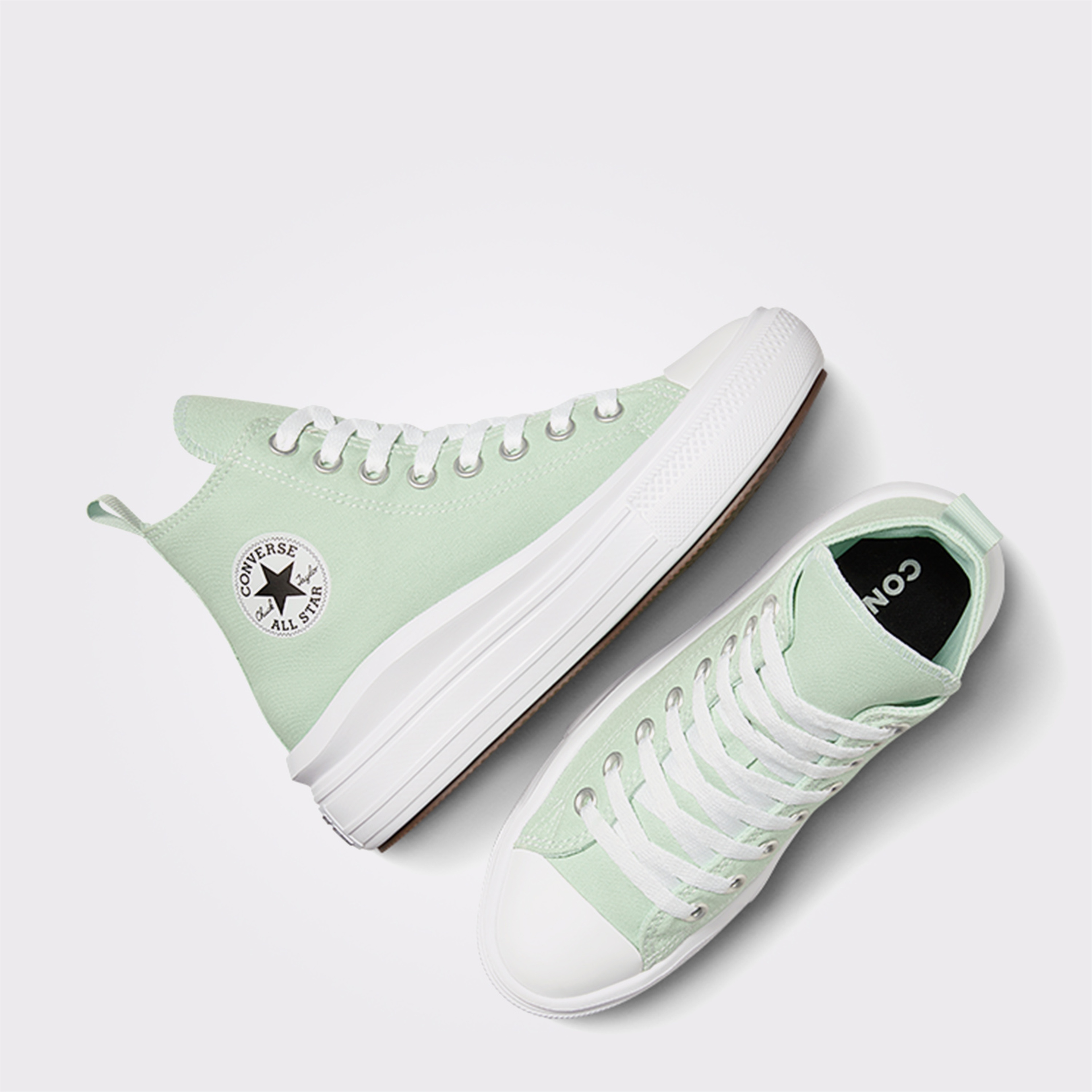 Converse Chuck Taylor All Star Move Platform Çocuk Yeşil Sneaker