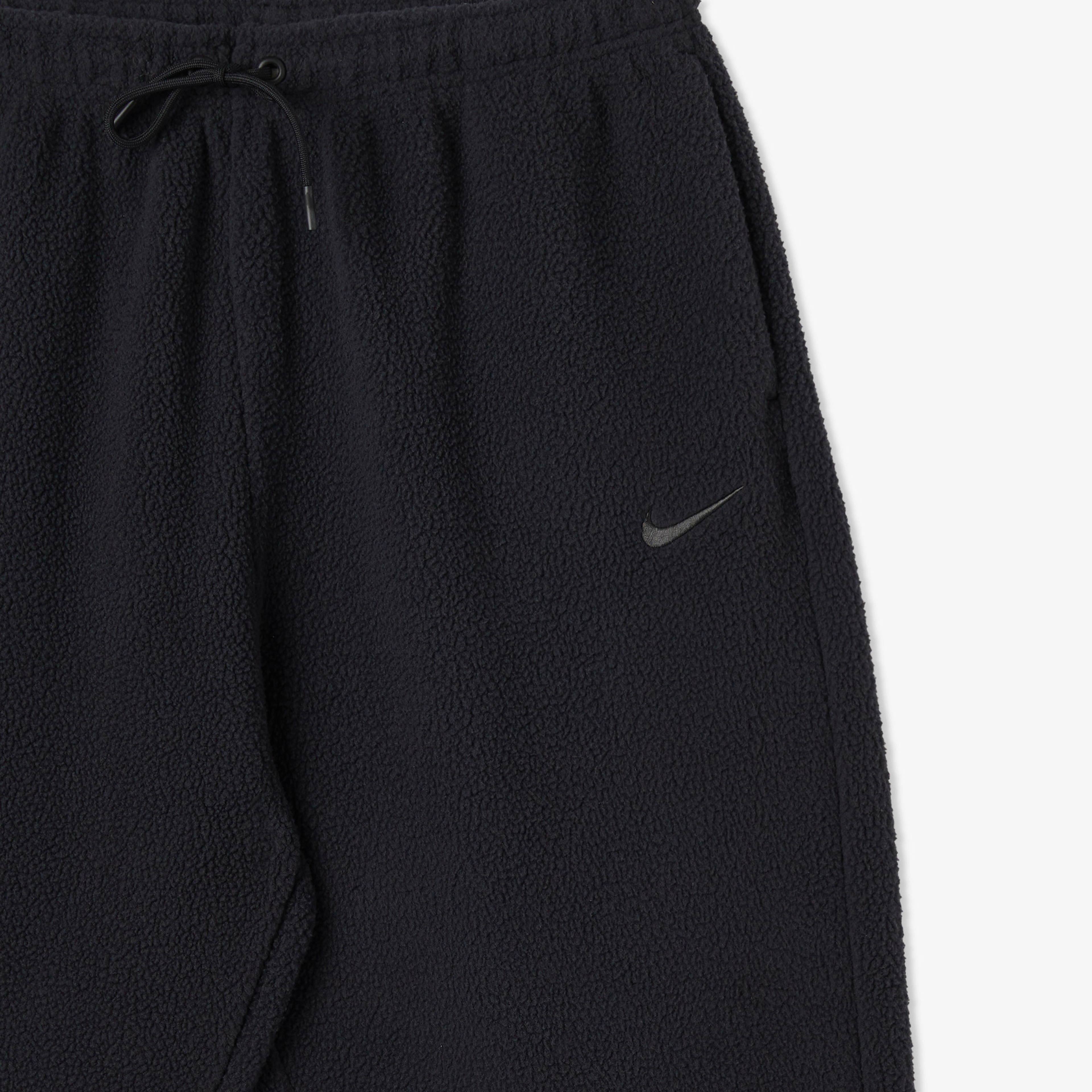 Nike Sportswear Plush Oversize Fit Kadın Siyah Eşofman Altı