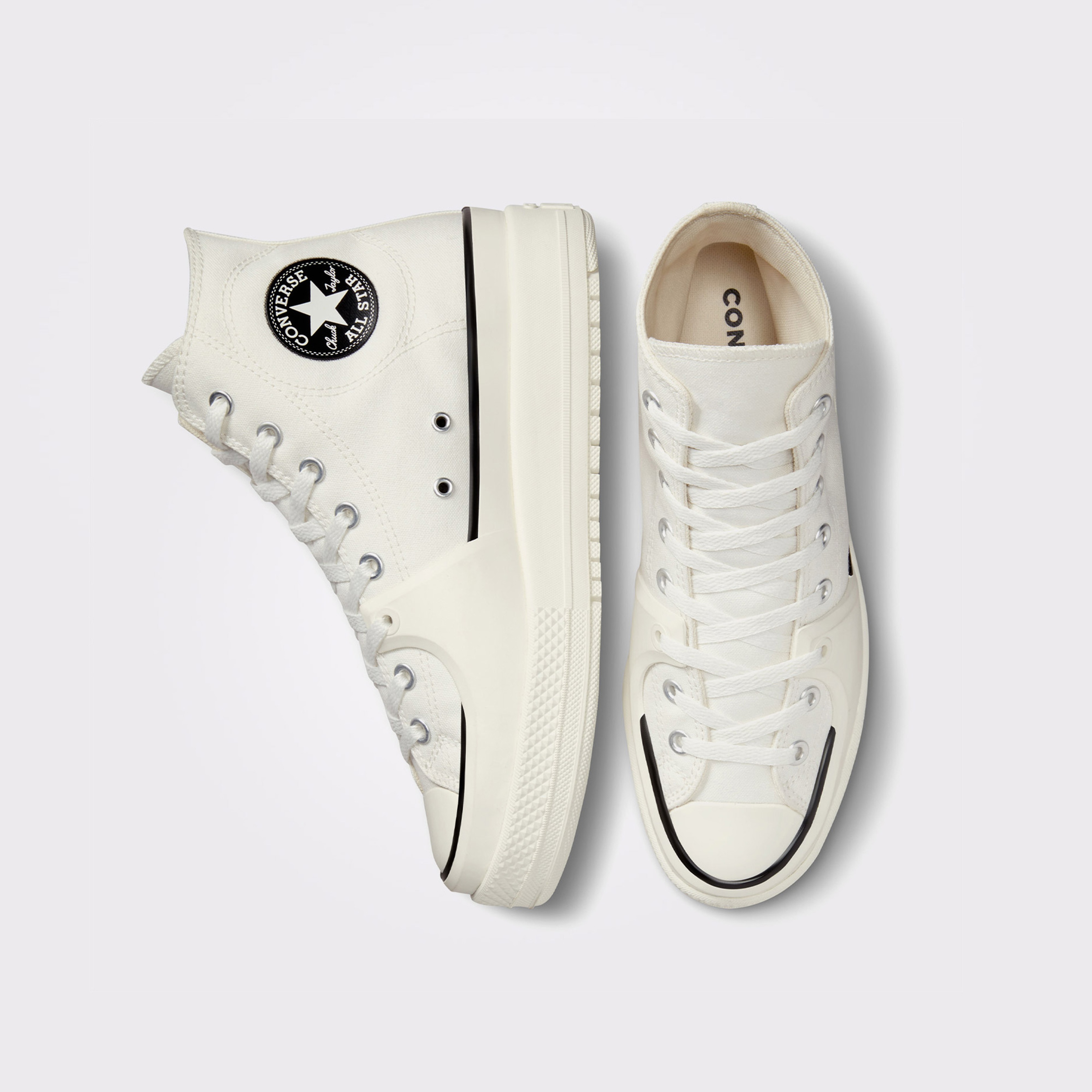 Converse Chuck Taylor All Star Construct Unisex Ekru Sneaker