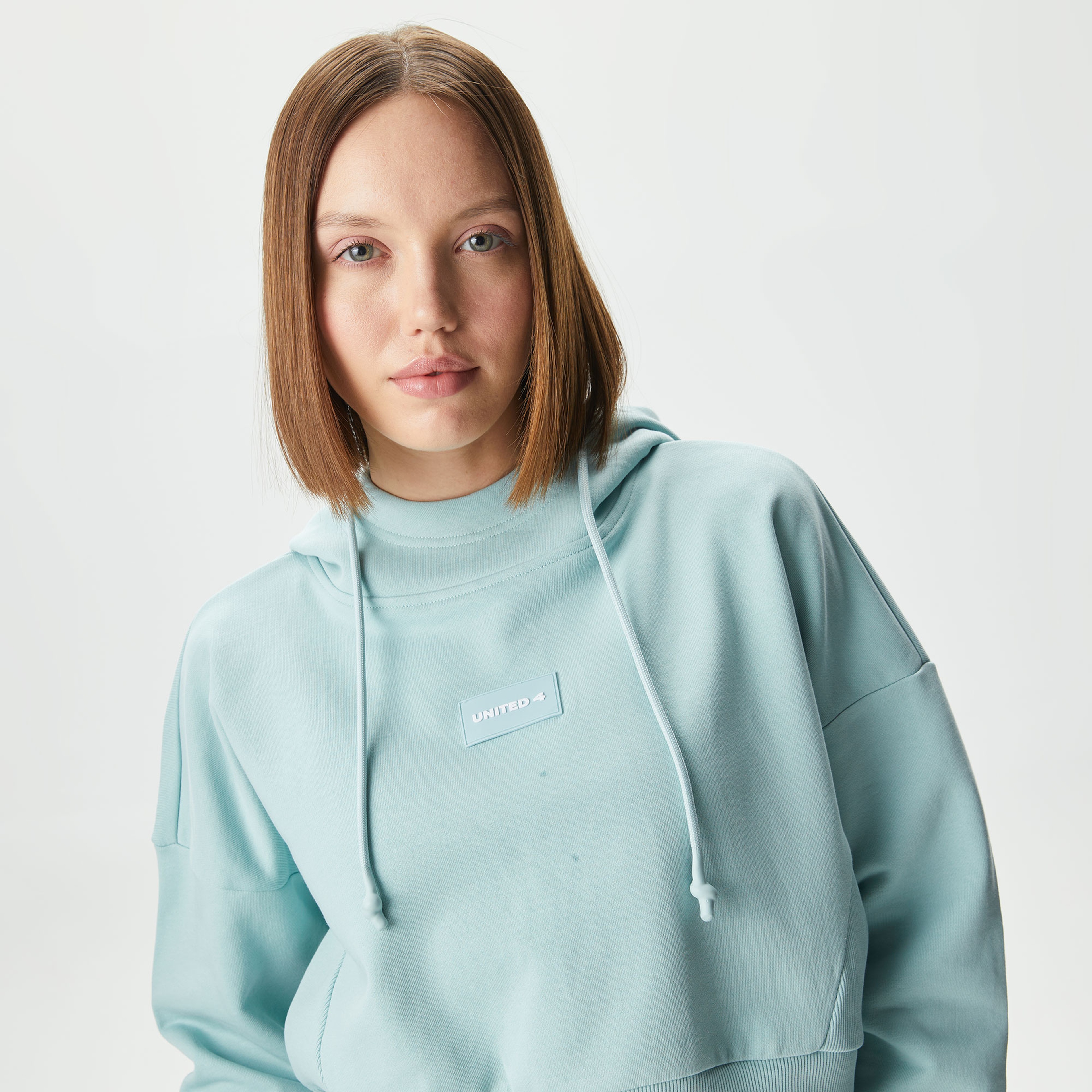 UNITED4 Kadın Yeşil Sweatshirt