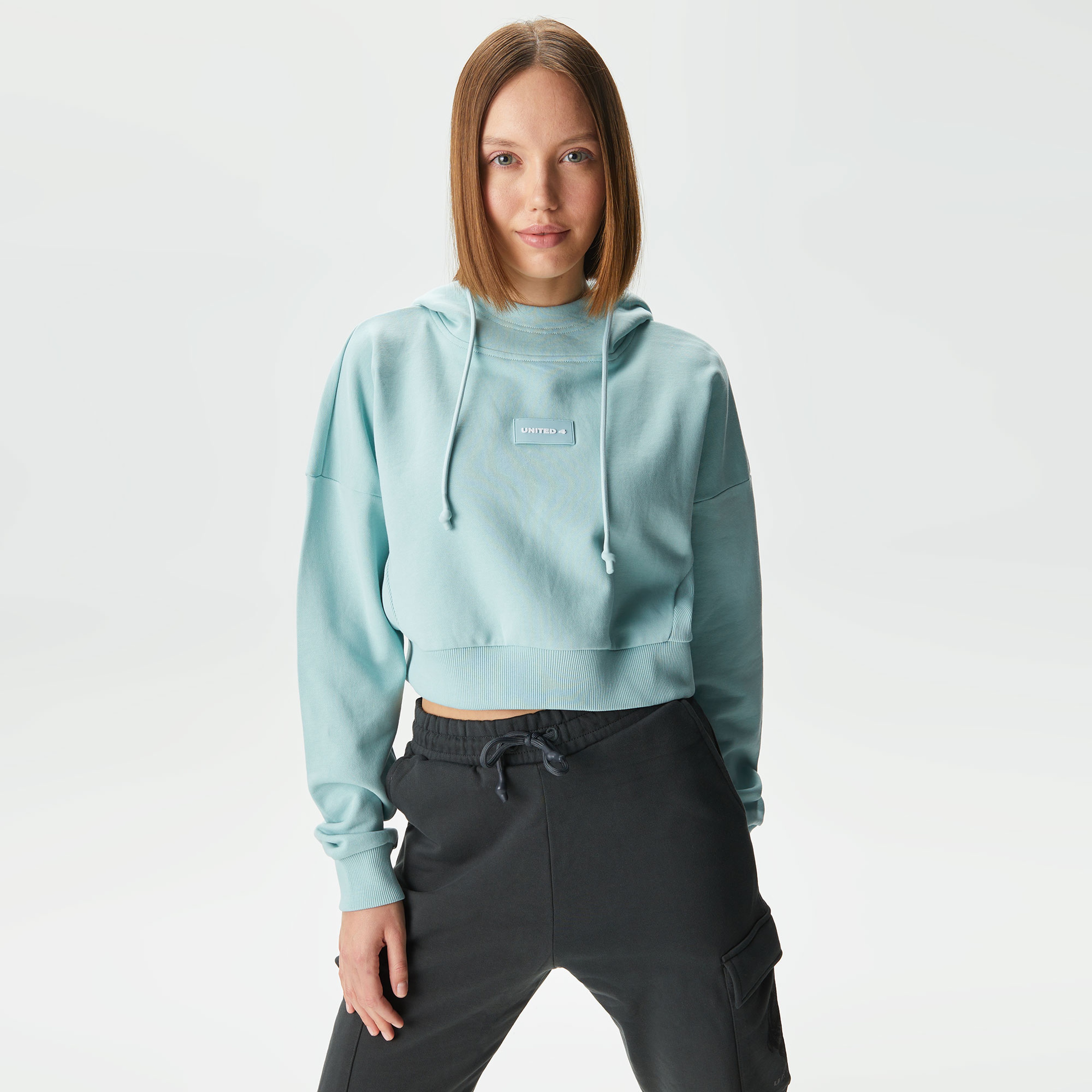 UNITED4 Kadın Yeşil Sweatshirt