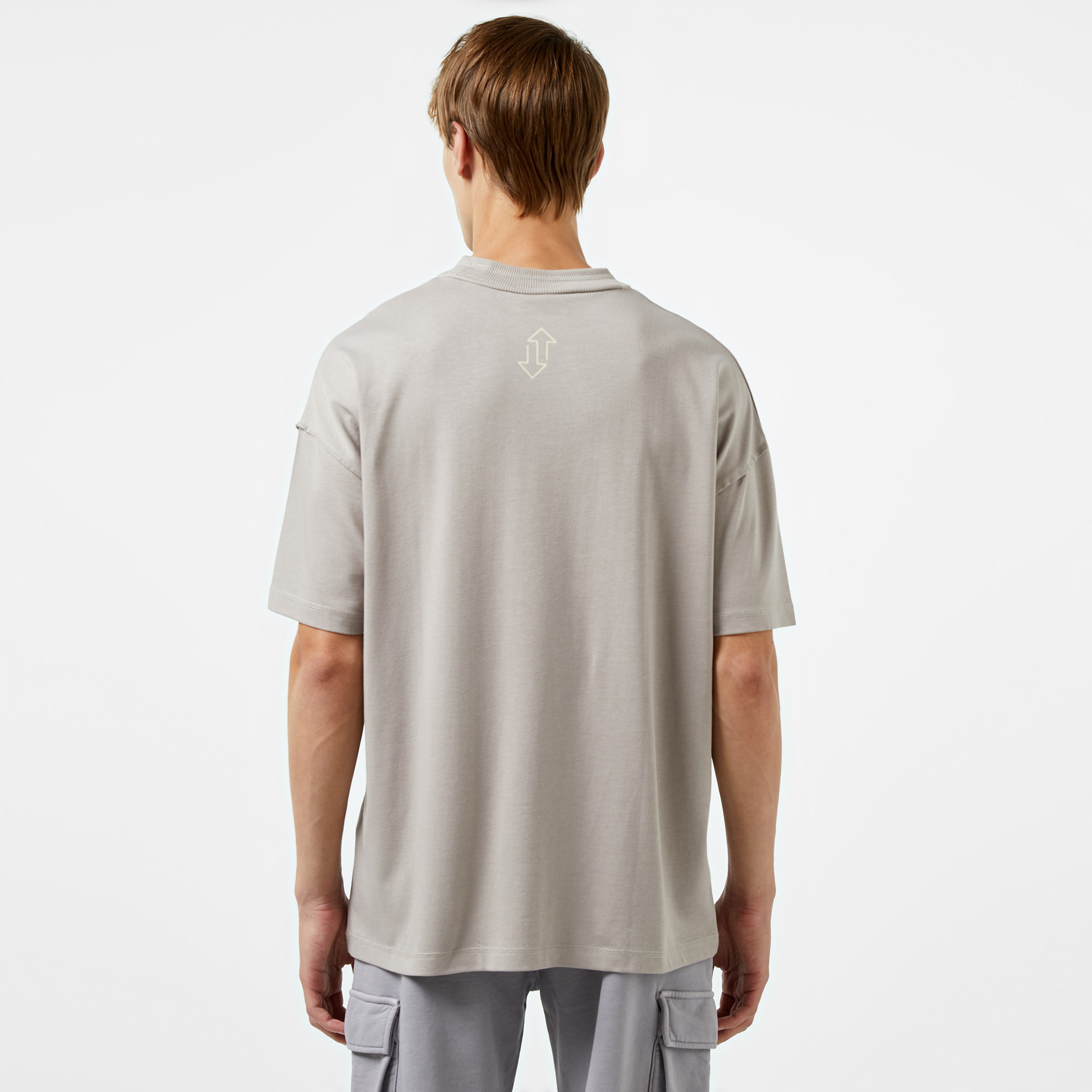 UNITED4 Erkek Gri T-Shirt