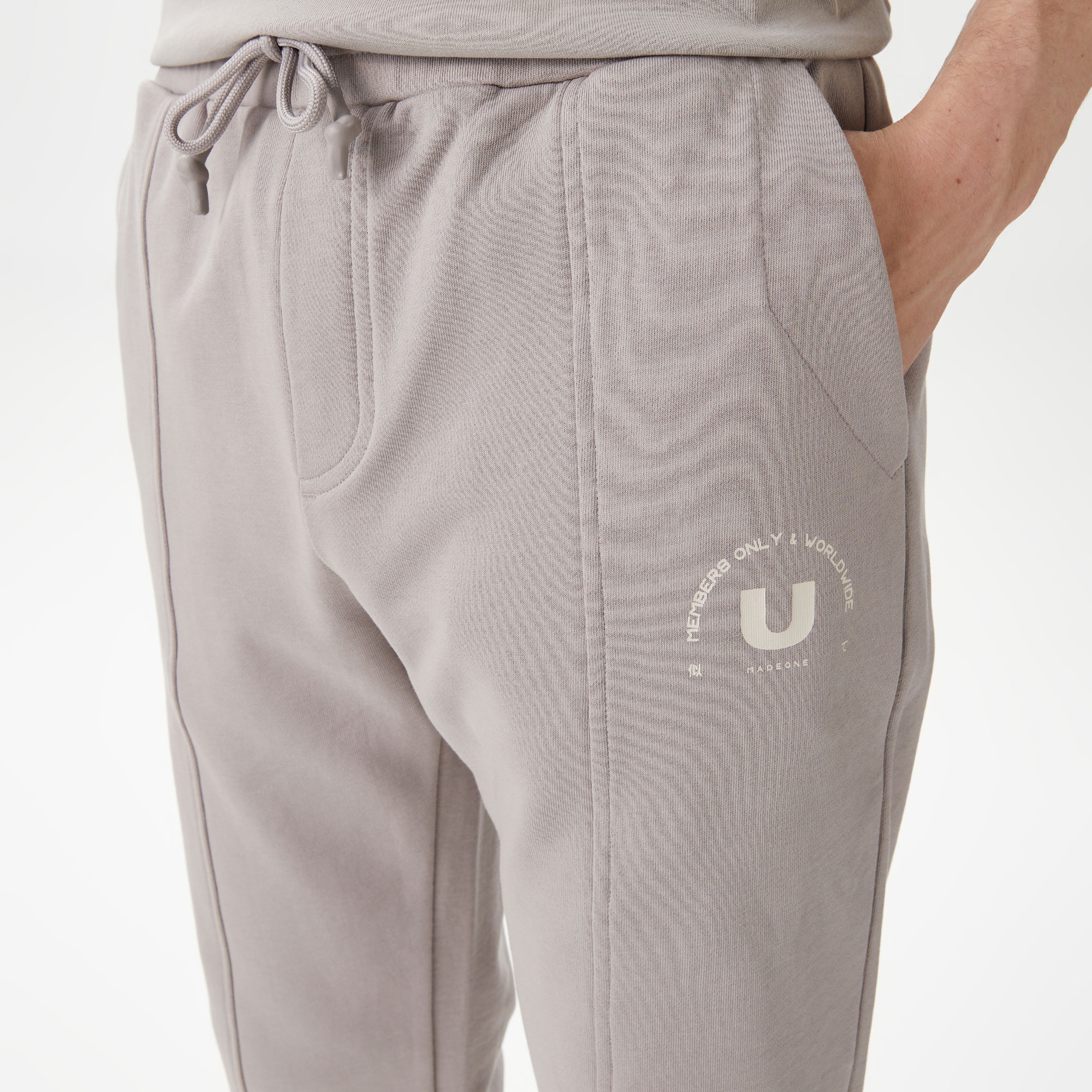 UNITED4 Erkek Gri Eşofman Altı