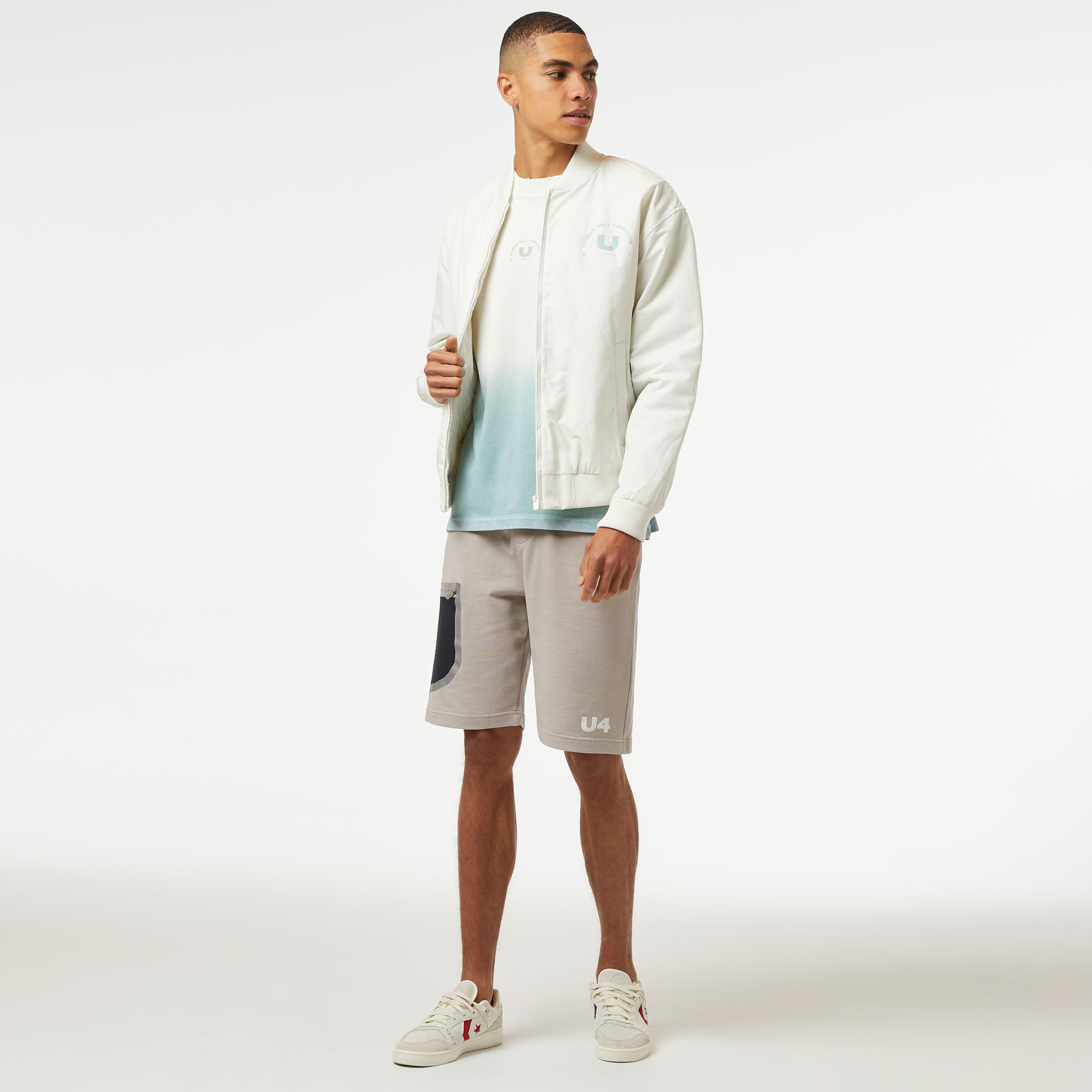 UNITED4 Erkek Krem Ceket