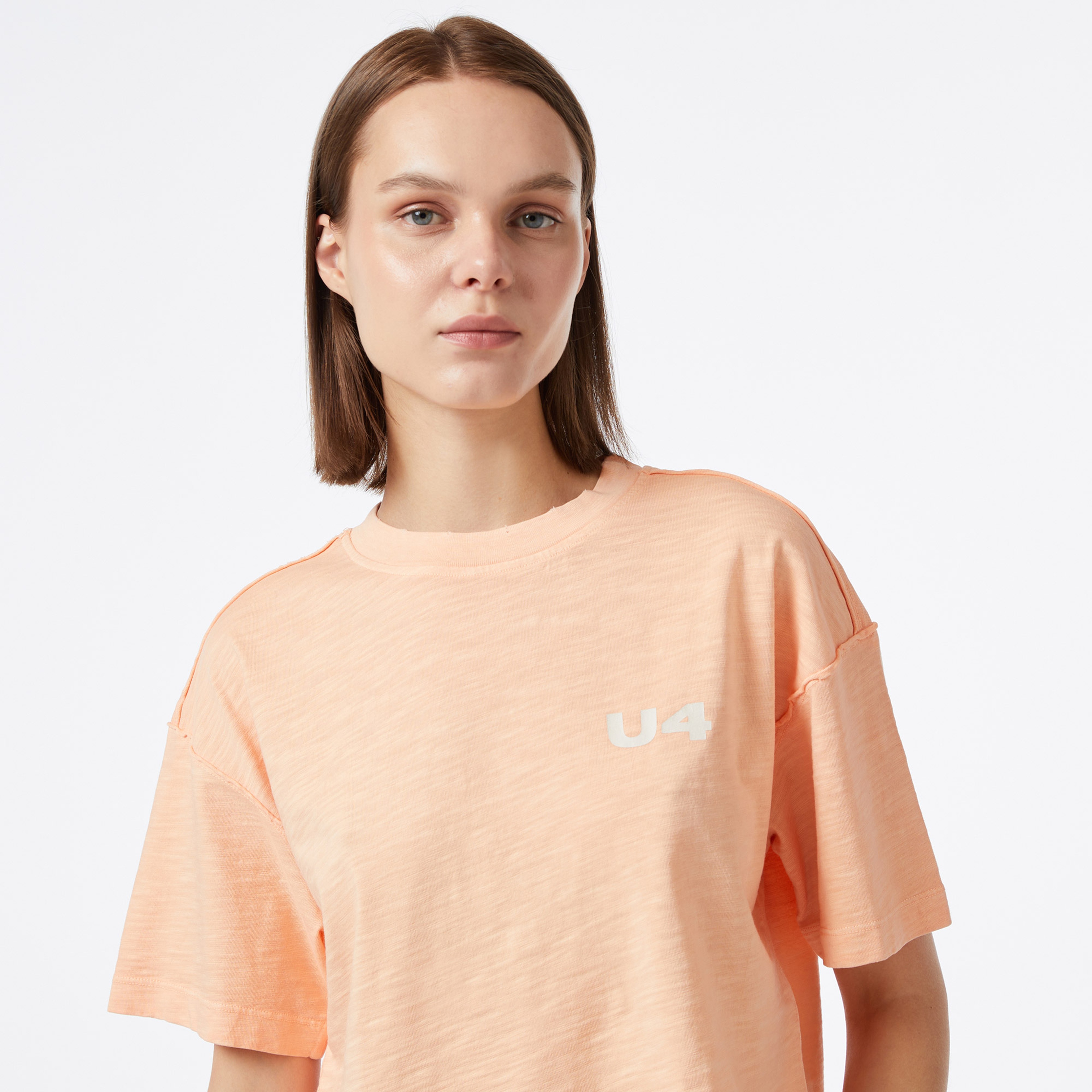 UNITED4 Kadın Turuncu T-Shirt