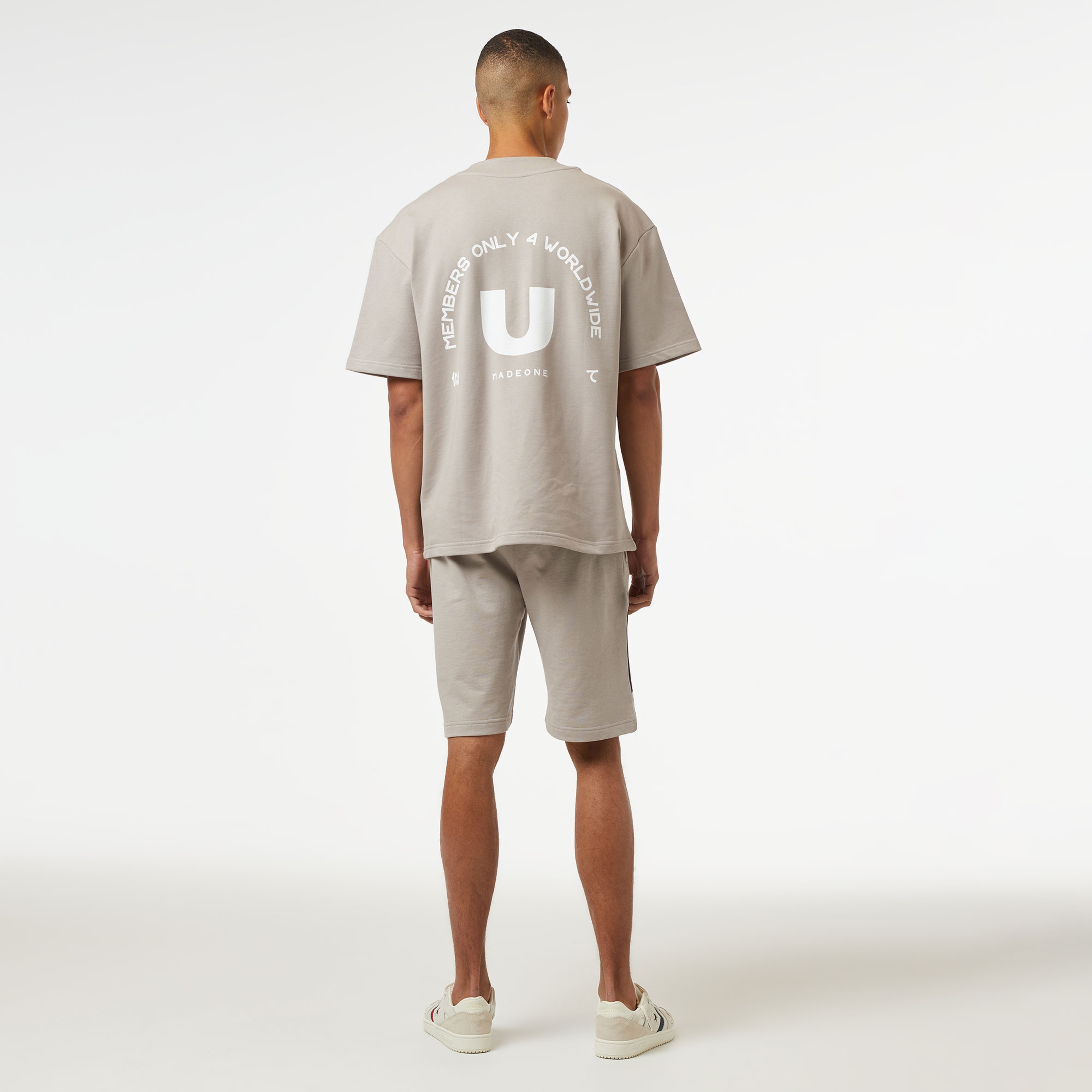 UNITED4 Erkek Gri Şort