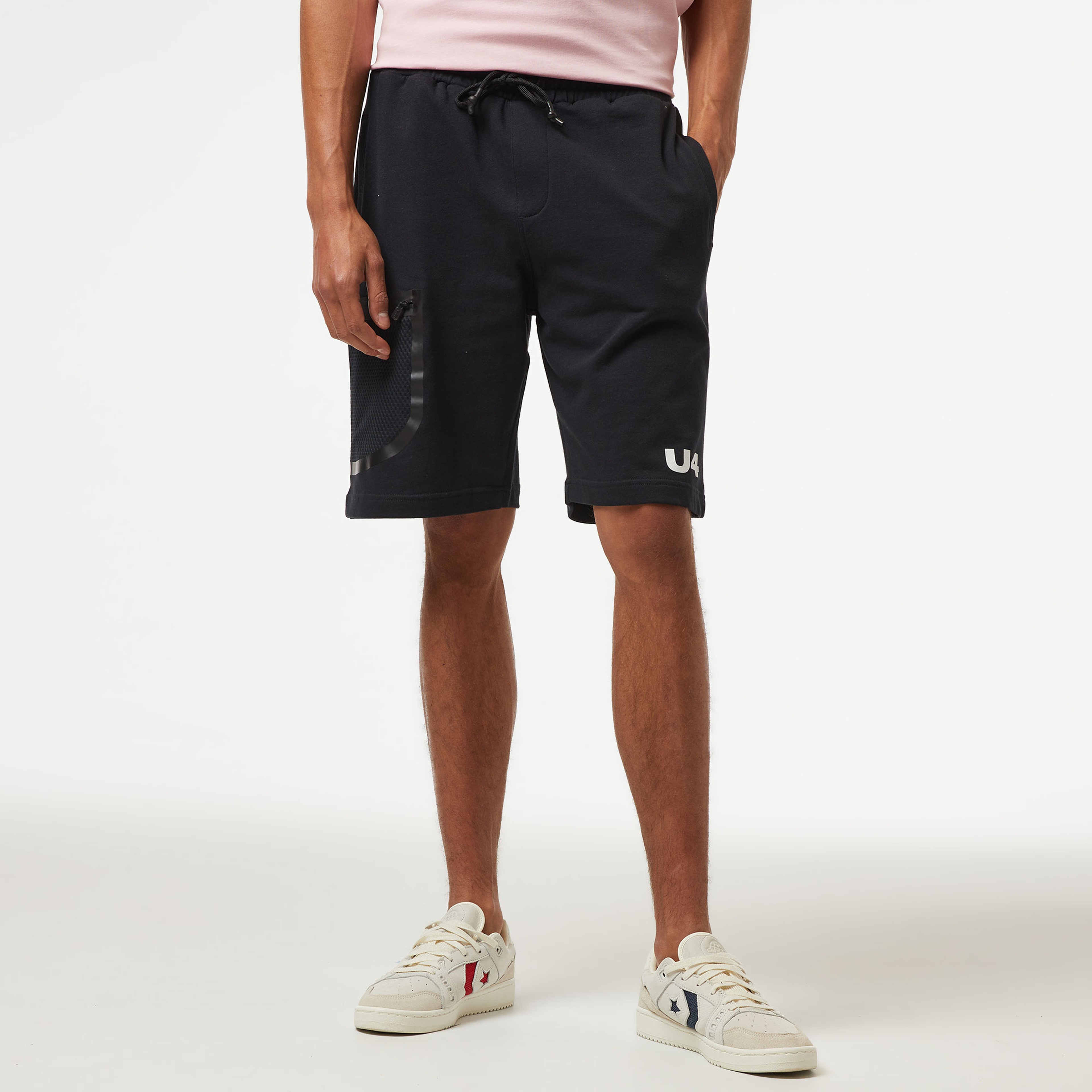 UNITED4 Erkek Siyah Şort