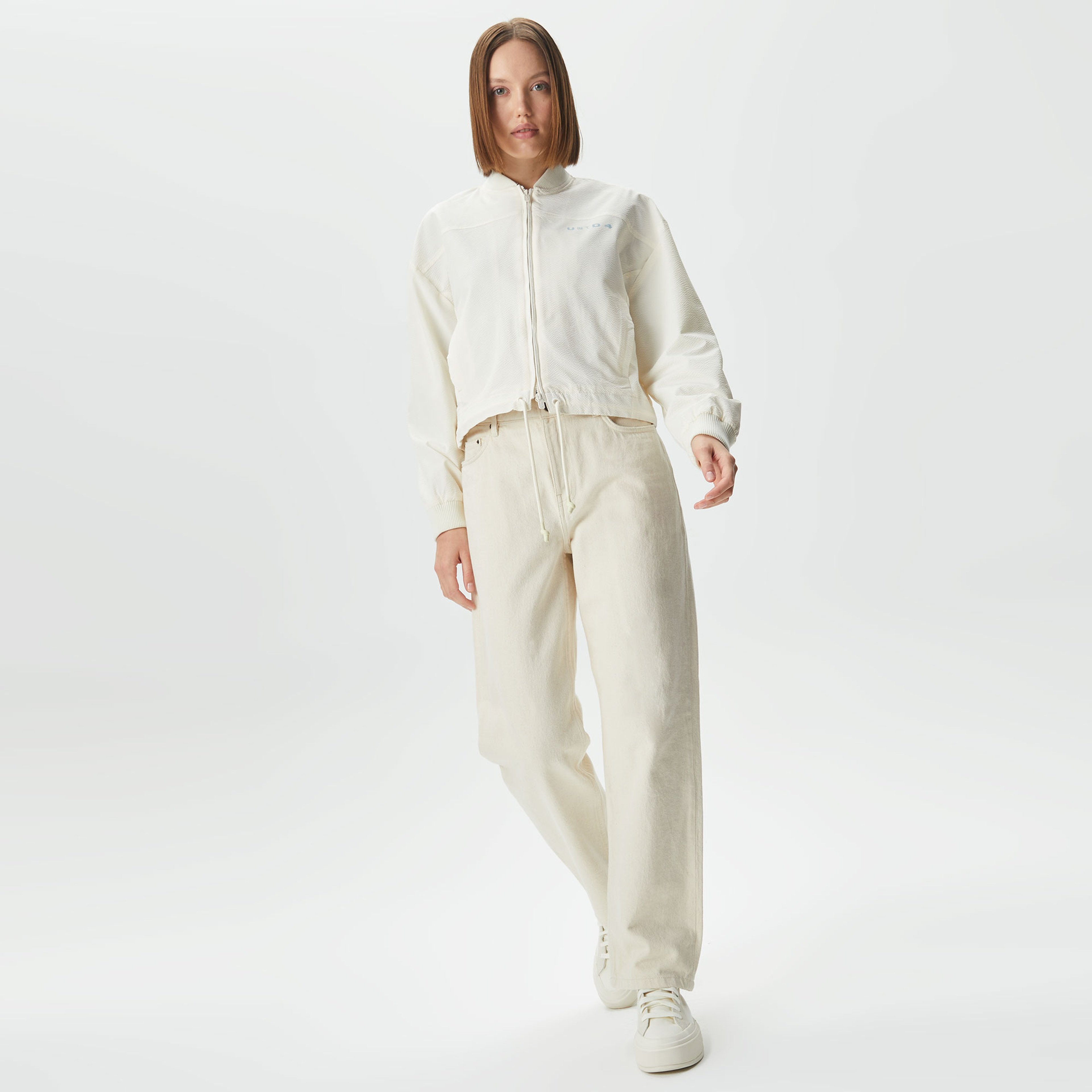 UNITED4 Kadın Krem Ceket