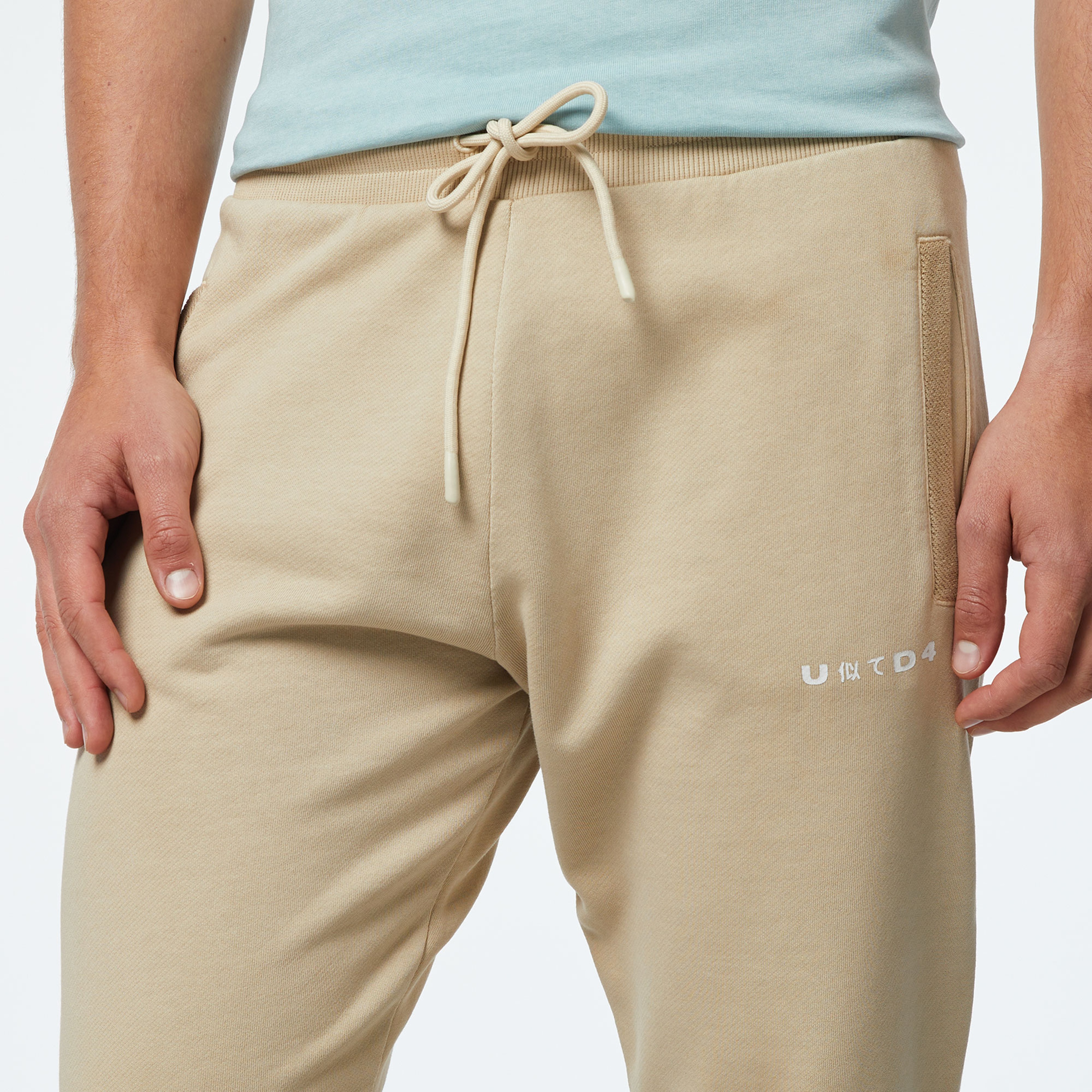 UNITED4 Erkek Krem Eşofman Altı