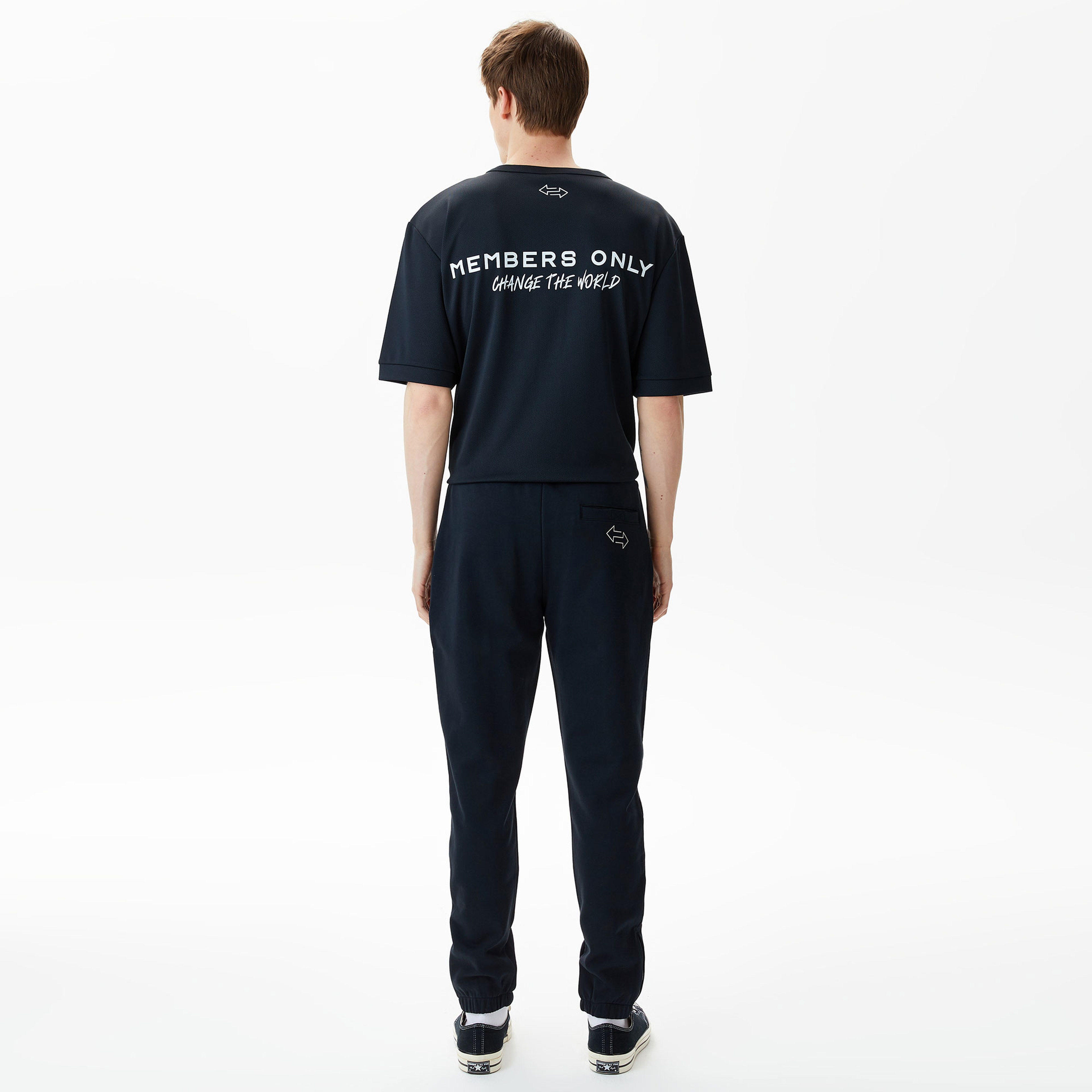 UNITED4 Erkek Siyah Eşofman Altı