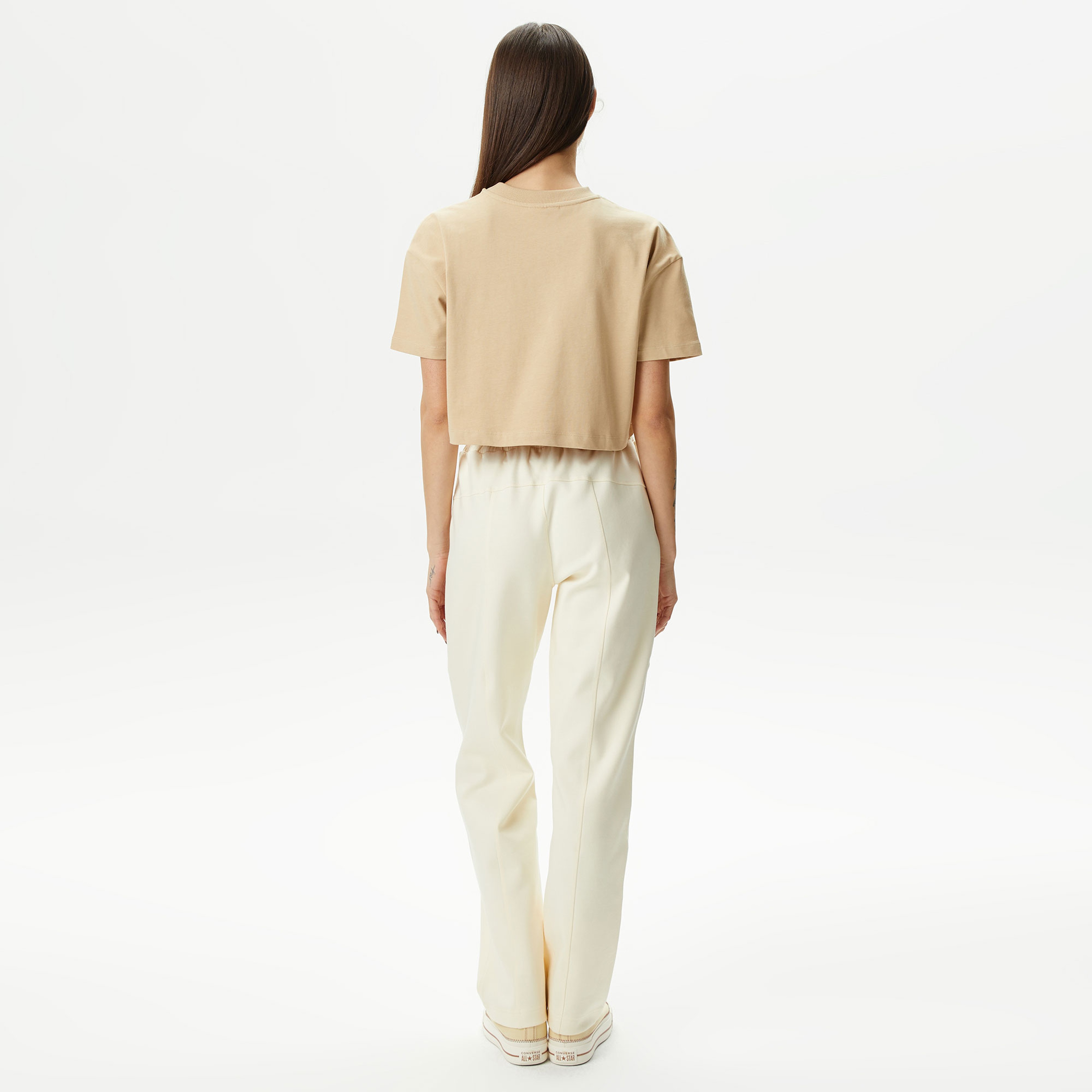 UNITED4 Kadın Krem Eşofman Altı