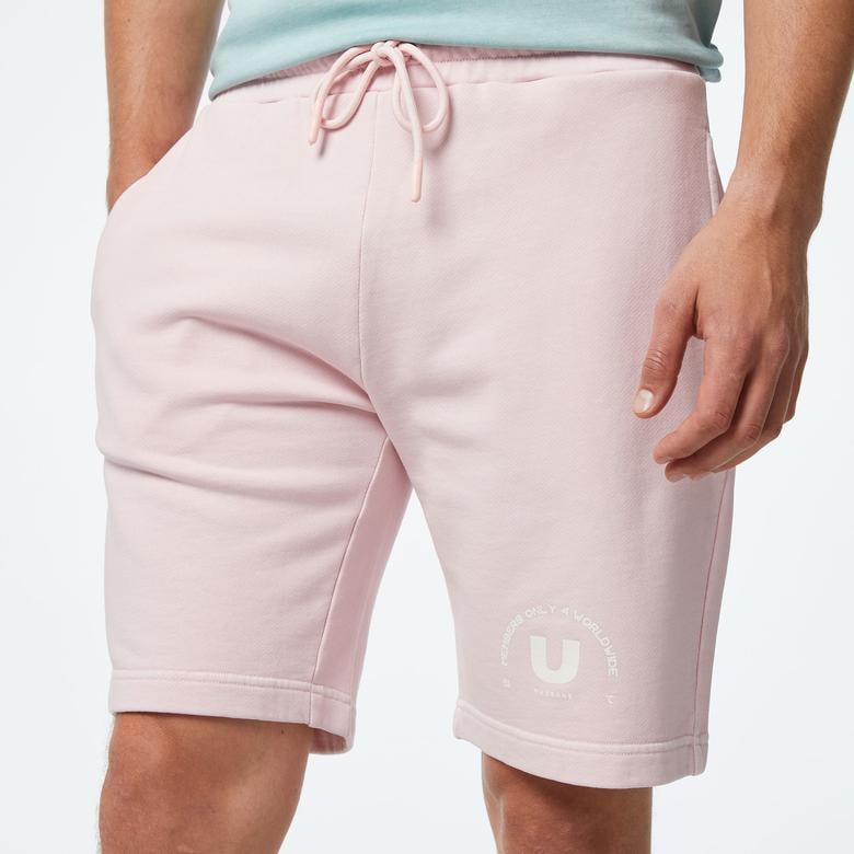 UNITED4 Erkek Pembe Şort