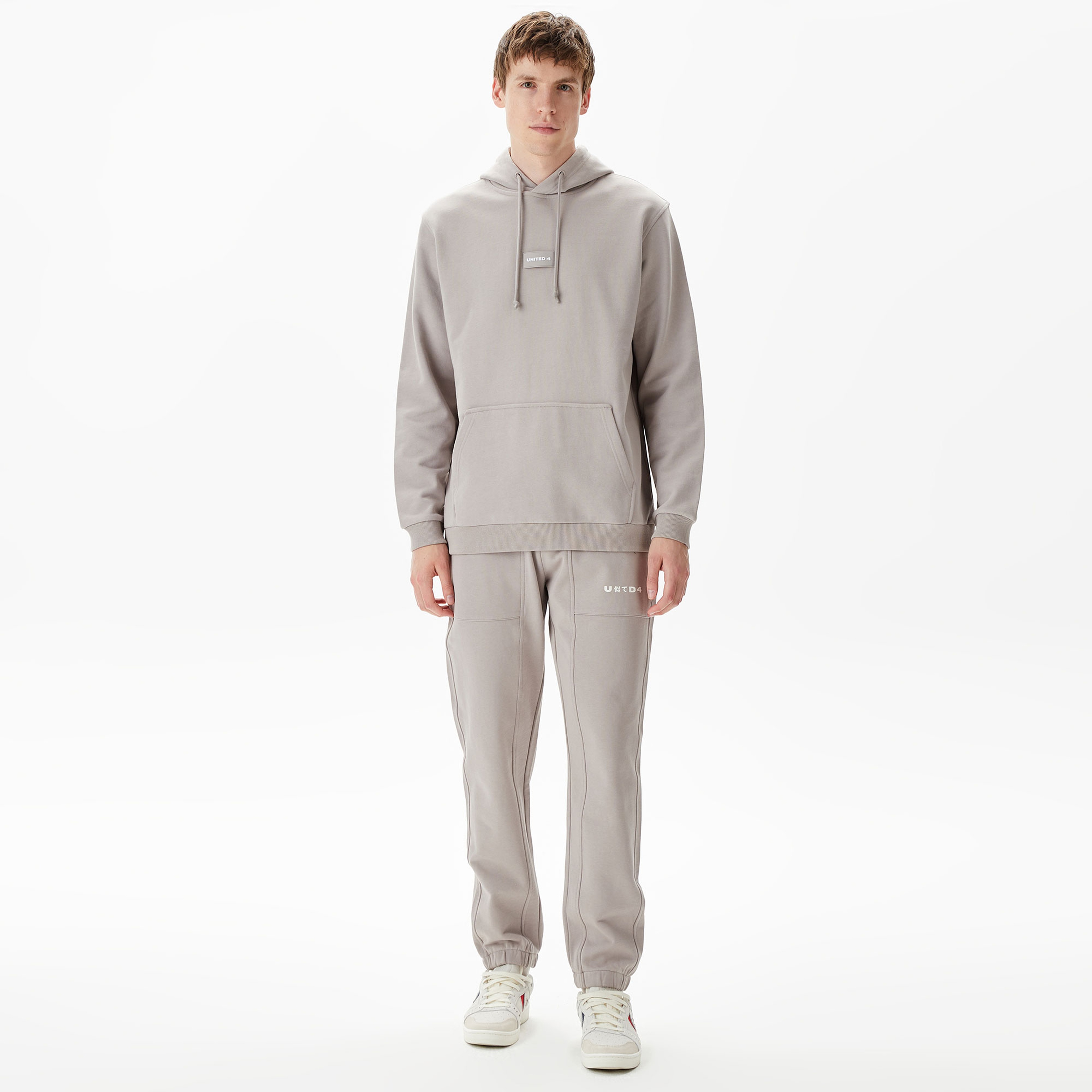 UNITED4 Erkek Gri Eşofman Altı