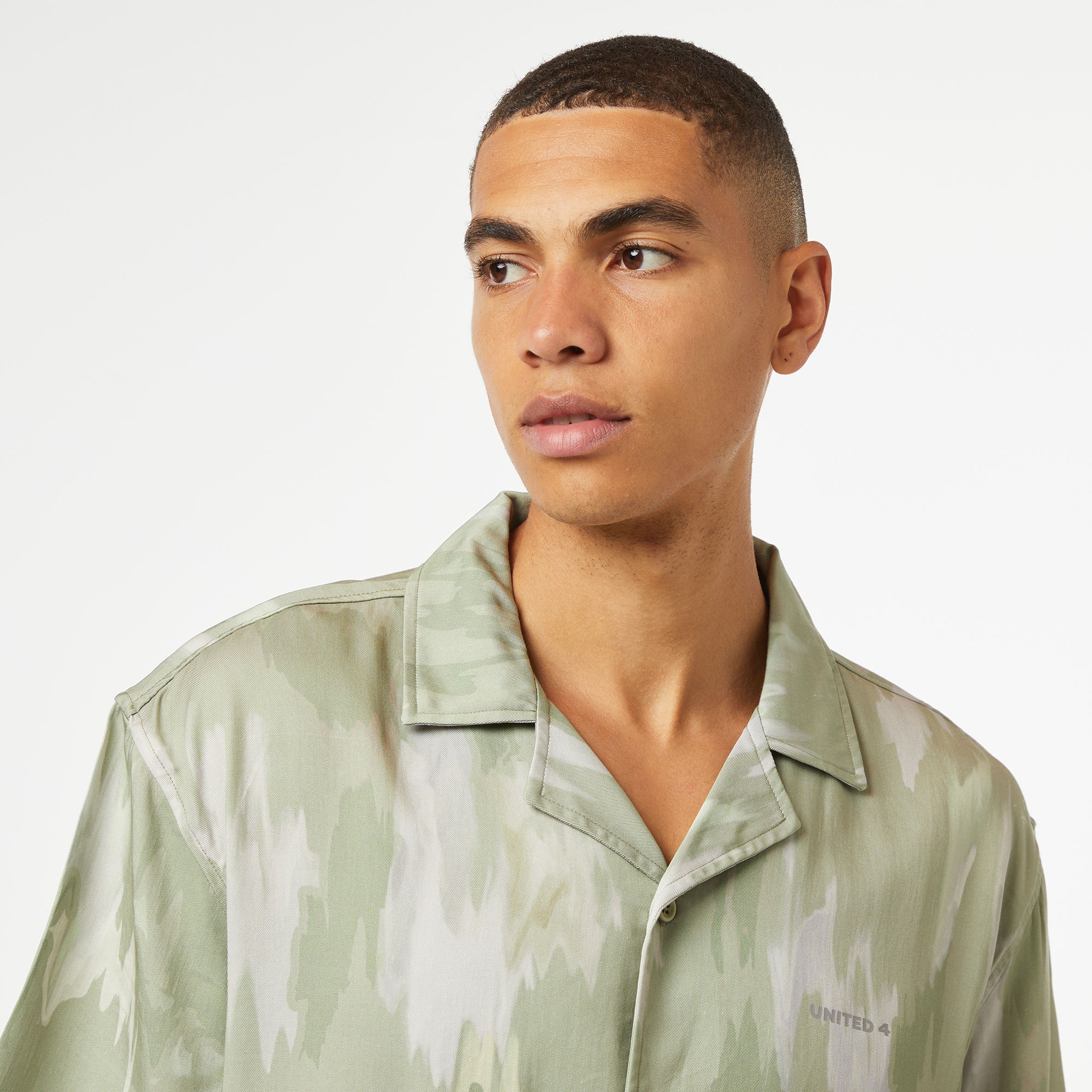 UNITED4 Erkek Haki Gömlek