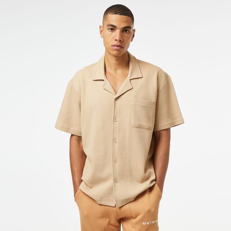 UNITED4 Erkek Krem Gömlek