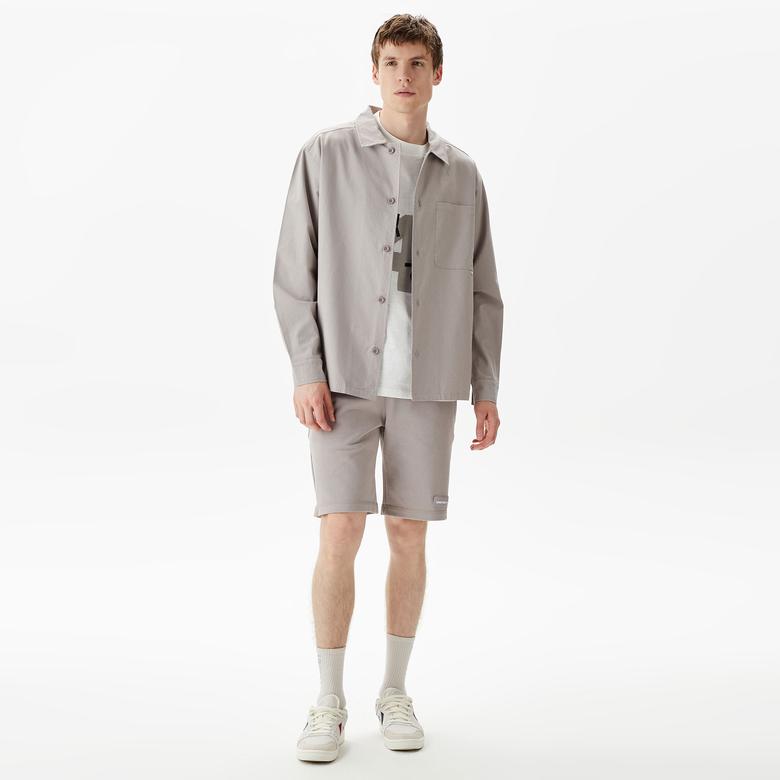 UNITED4 Erkek Gri Gömlek