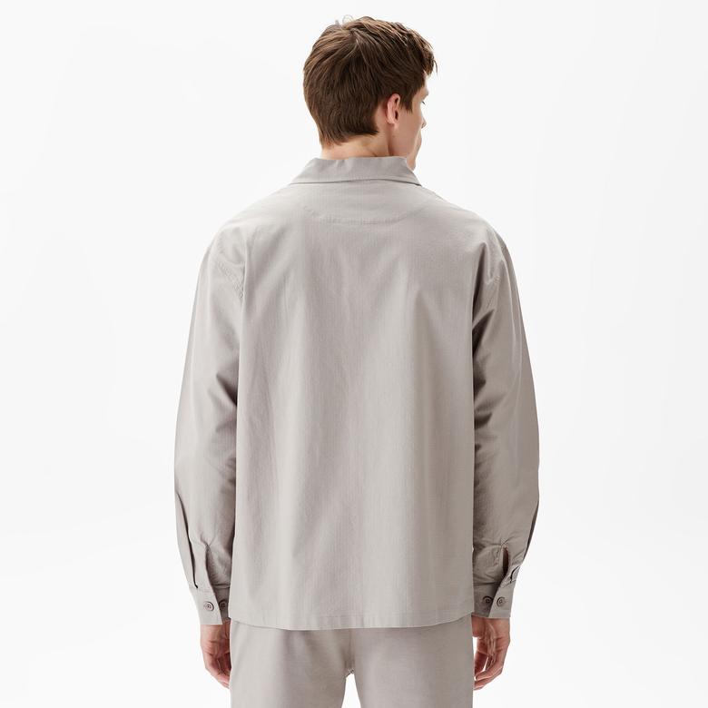 UNITED4 Erkek Gri Gömlek