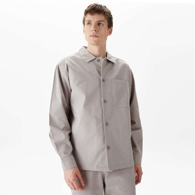 UNITED4 Erkek Gri Gömlek