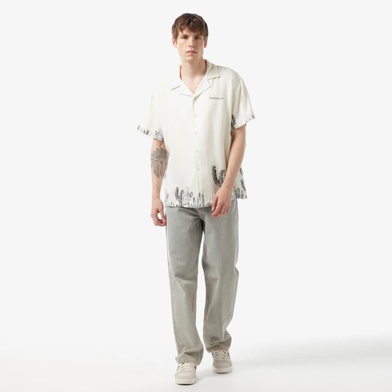 UNITED4 Erkek Krem Gömlek