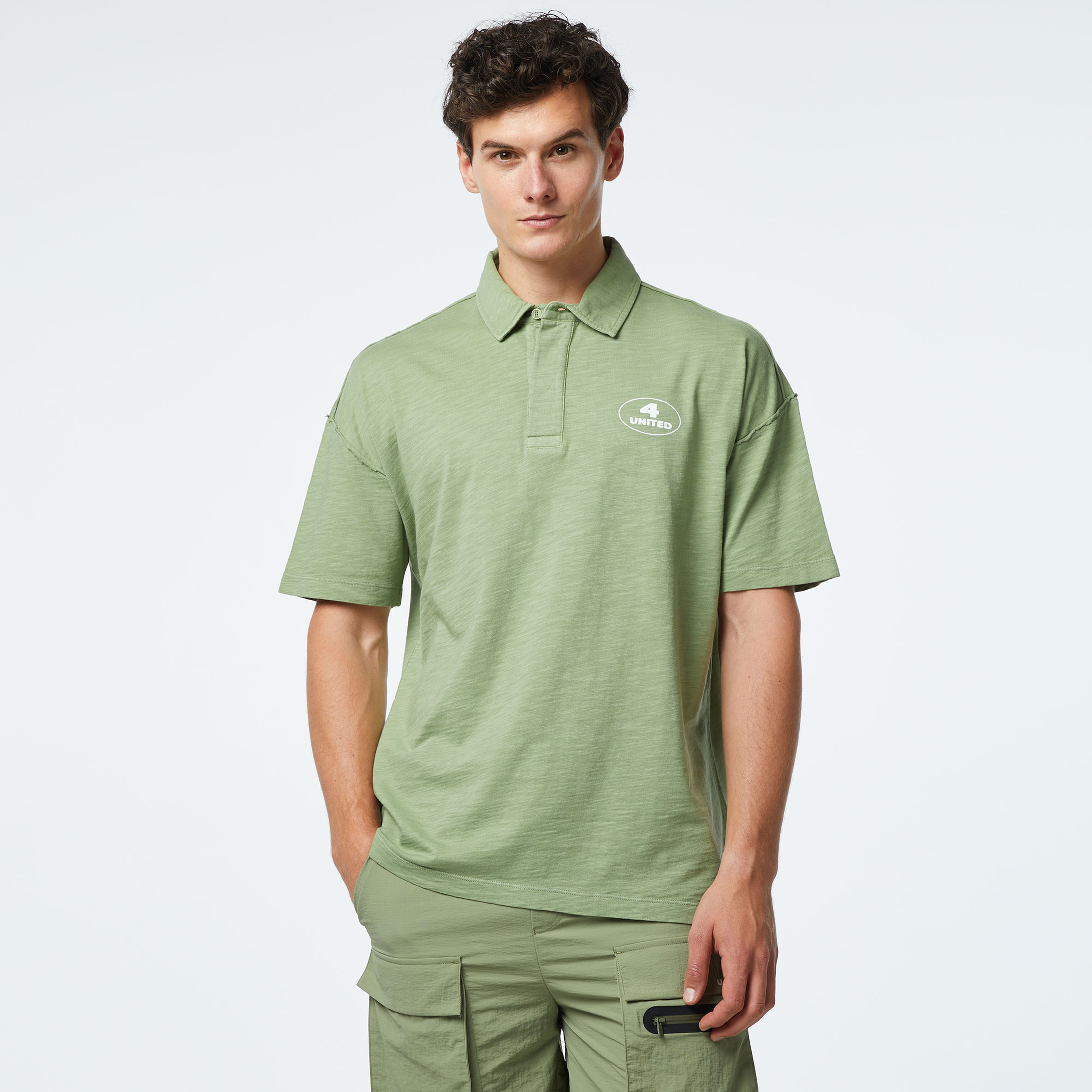 UNITED4 Erkek Yeşil Polo
