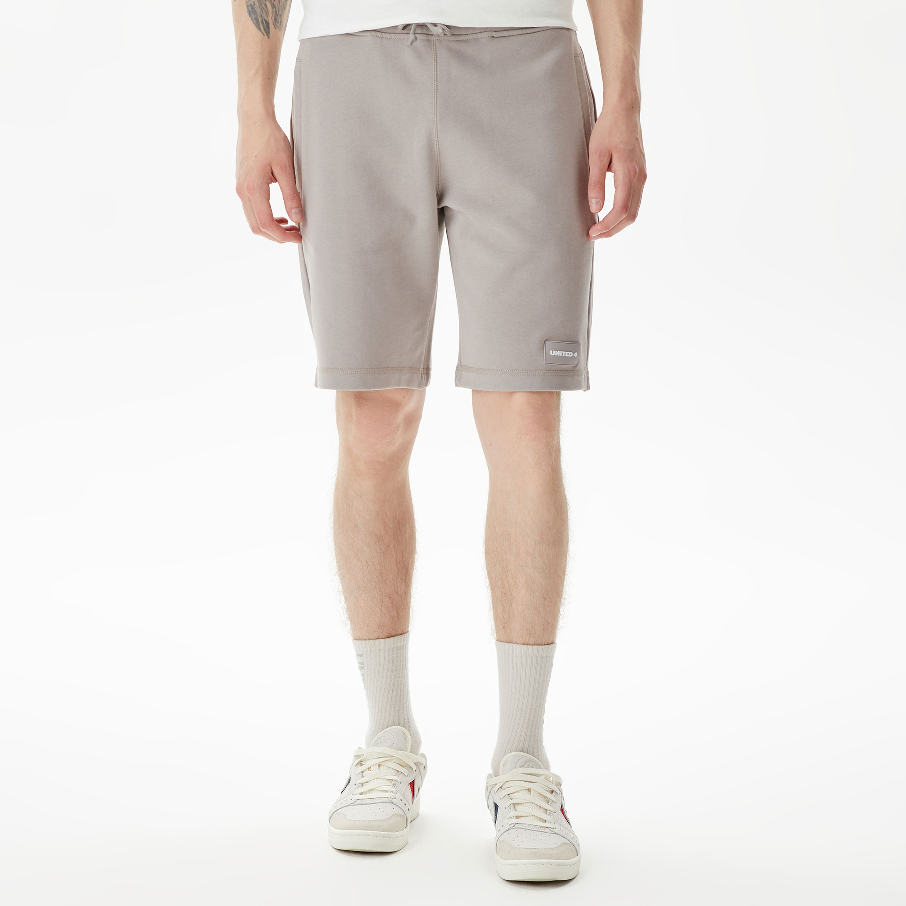 UNITED4 Erkek Gri Şort