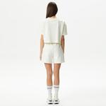 UNITED4 Kadın Beyaz Şort