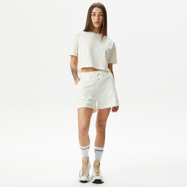 UNITED4 Kadın Beyaz Şort