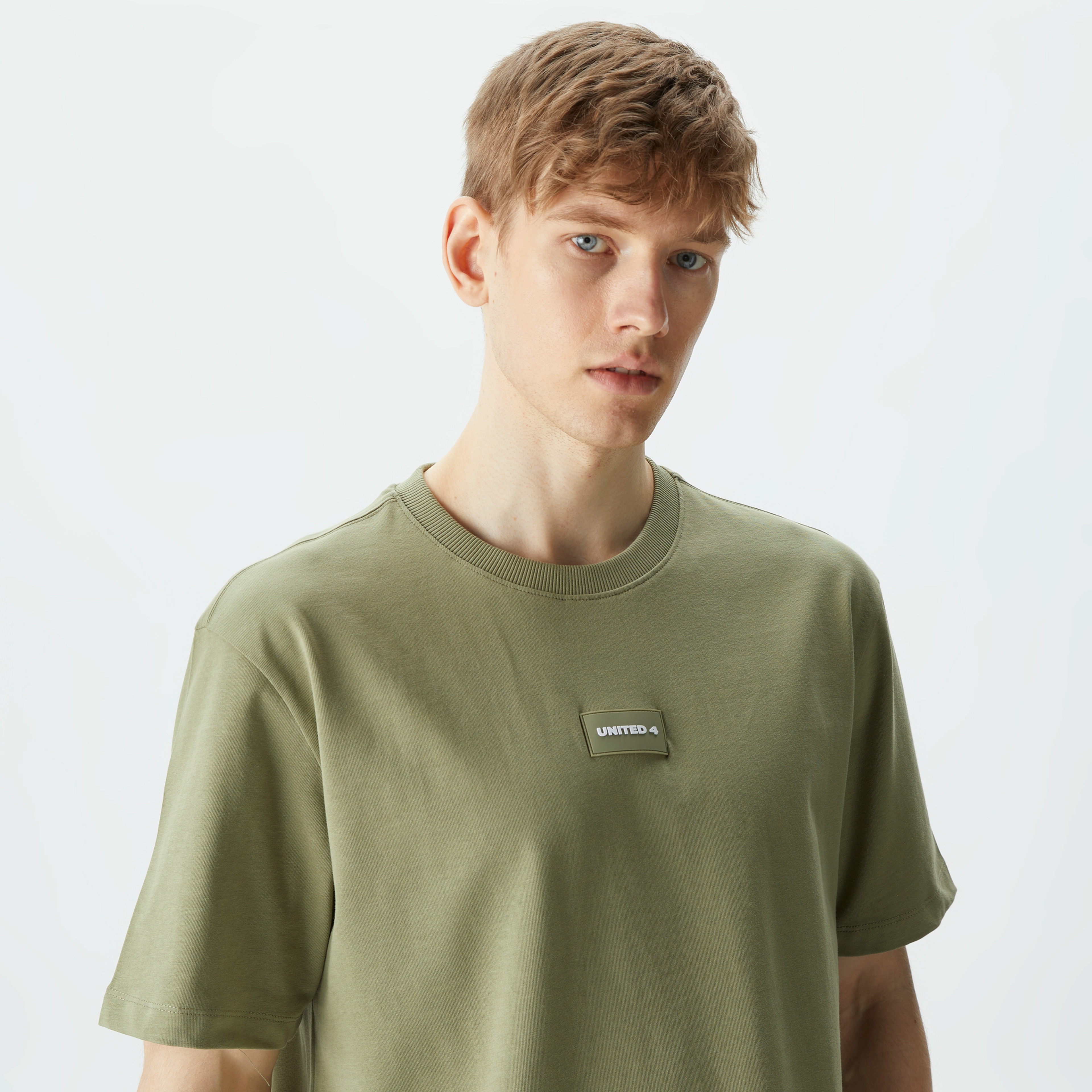 UNITED4 Erkek Haki T-Shirt