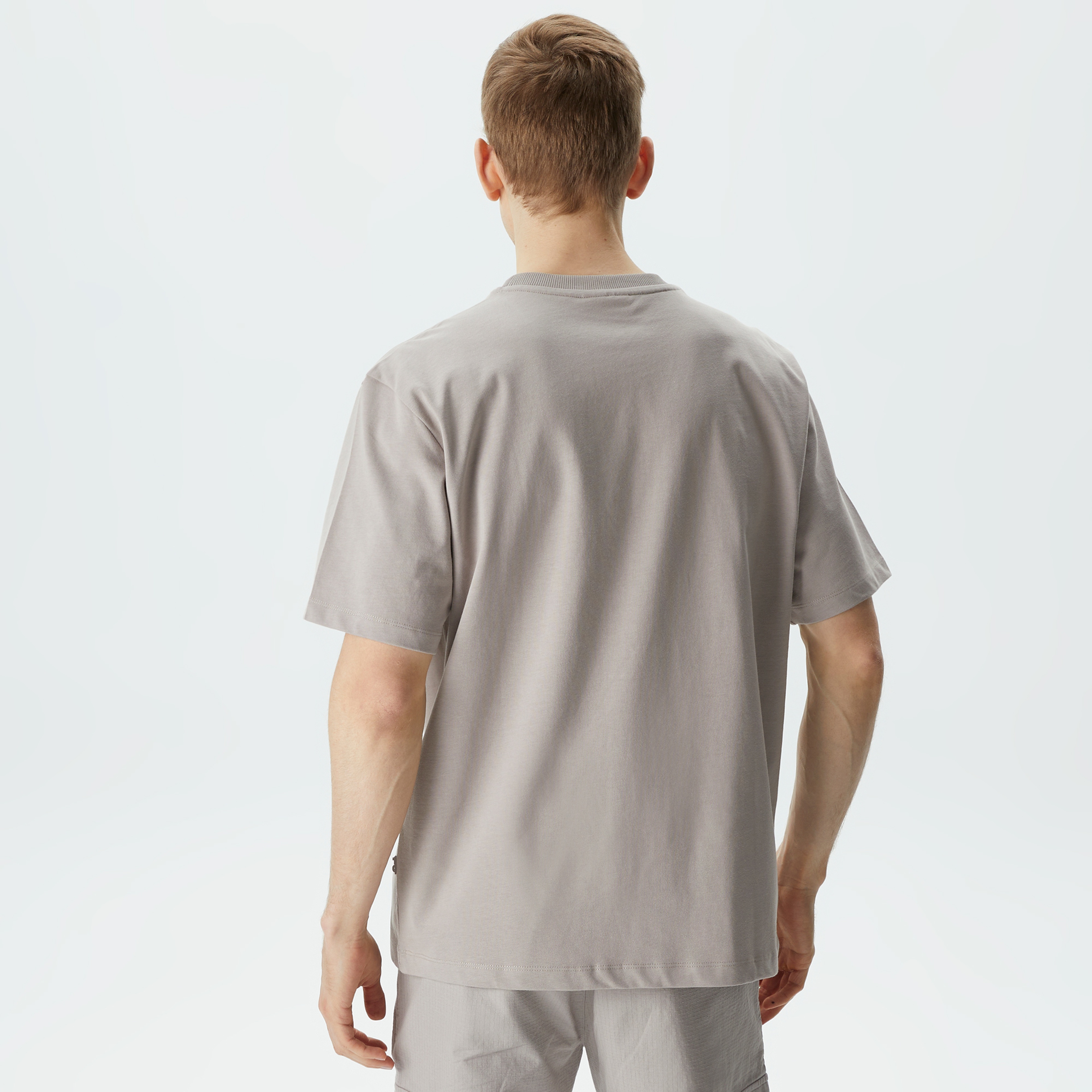 UNITED4 Erkek Gri T-Shirt