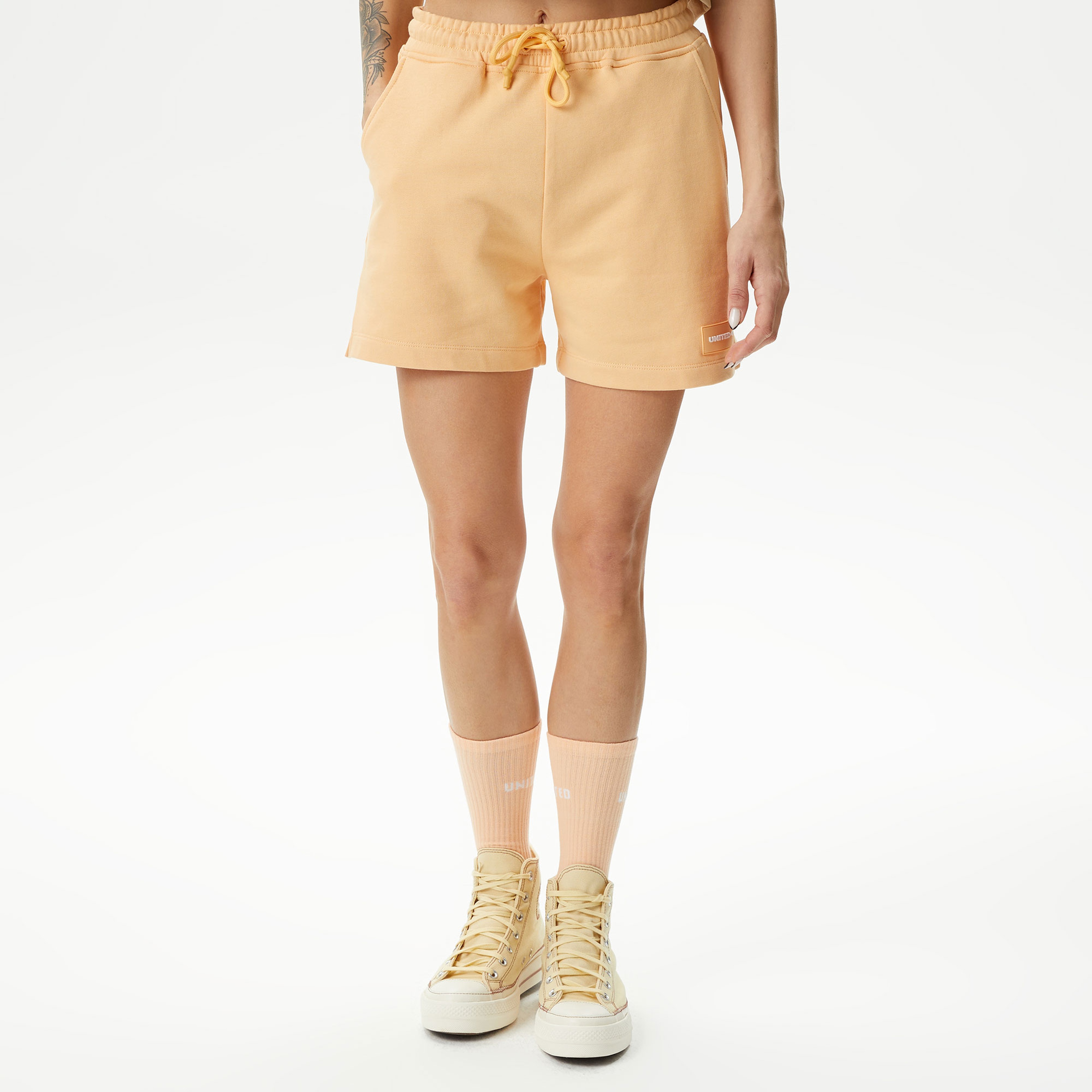 UNITED4 Kadın Turuncu Şort
