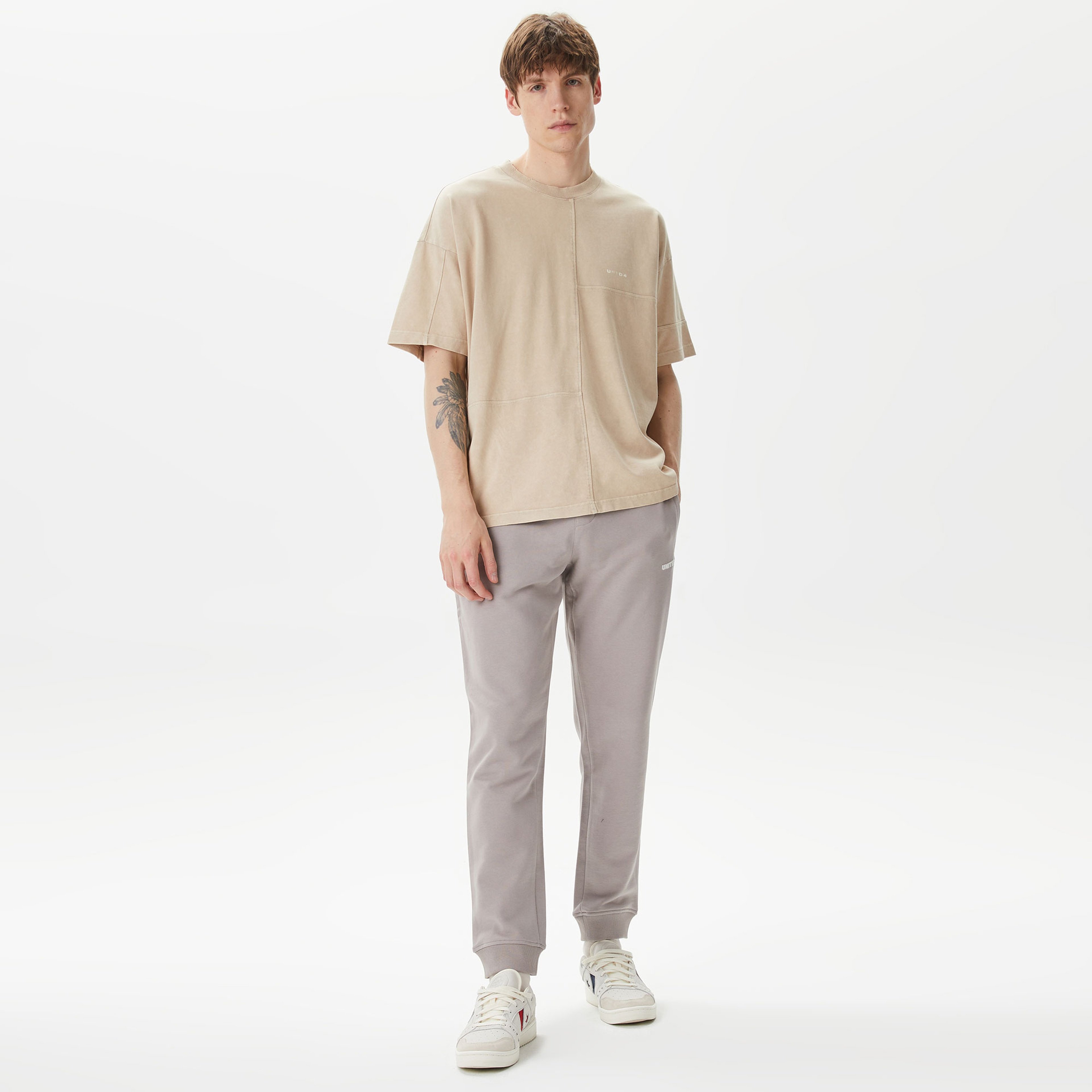 UNITED4 Erkek Gri Eşofman Altı