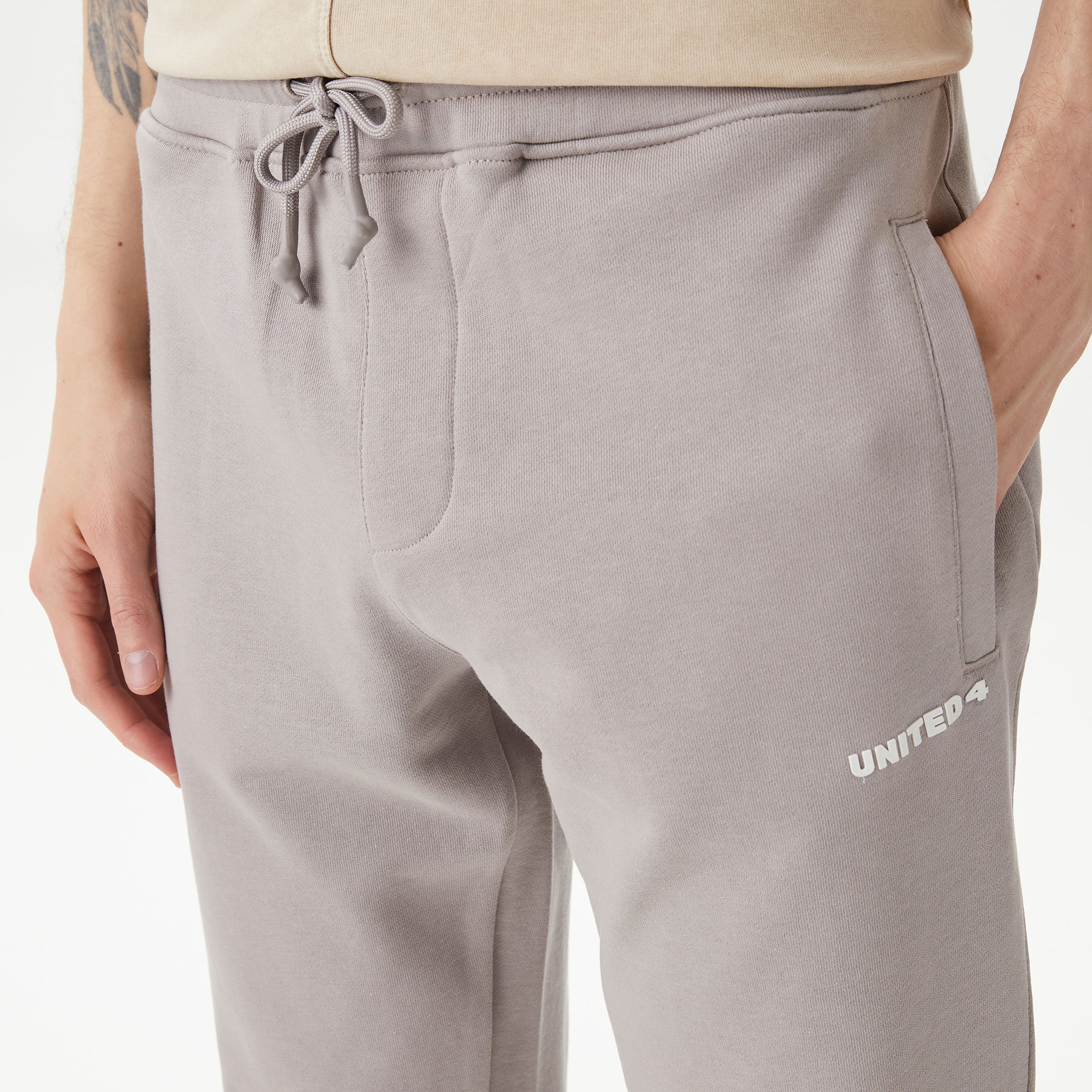 UNITED4 Erkek Gri Eşofman Altı