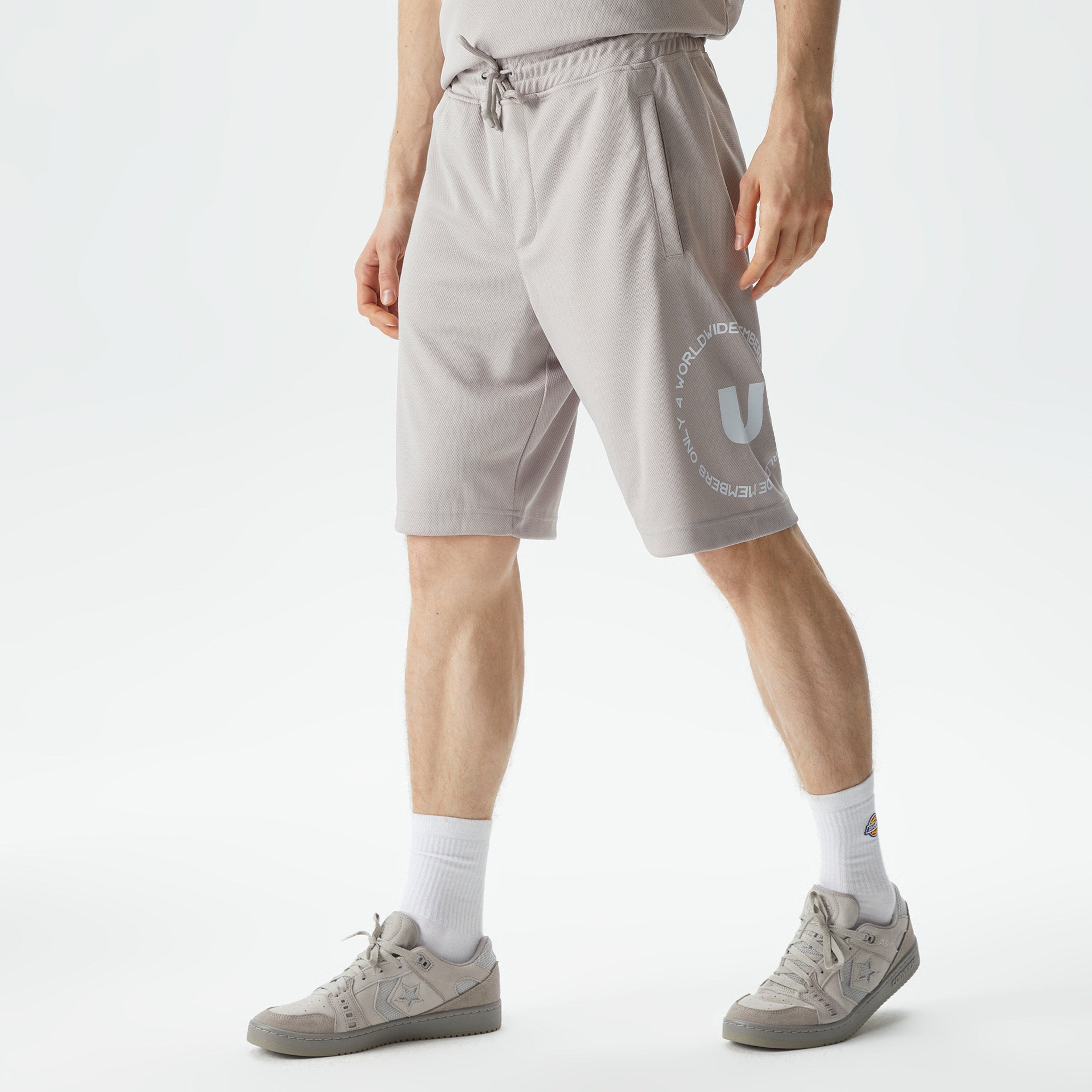 UNITED4 Erkek Gri Şort
