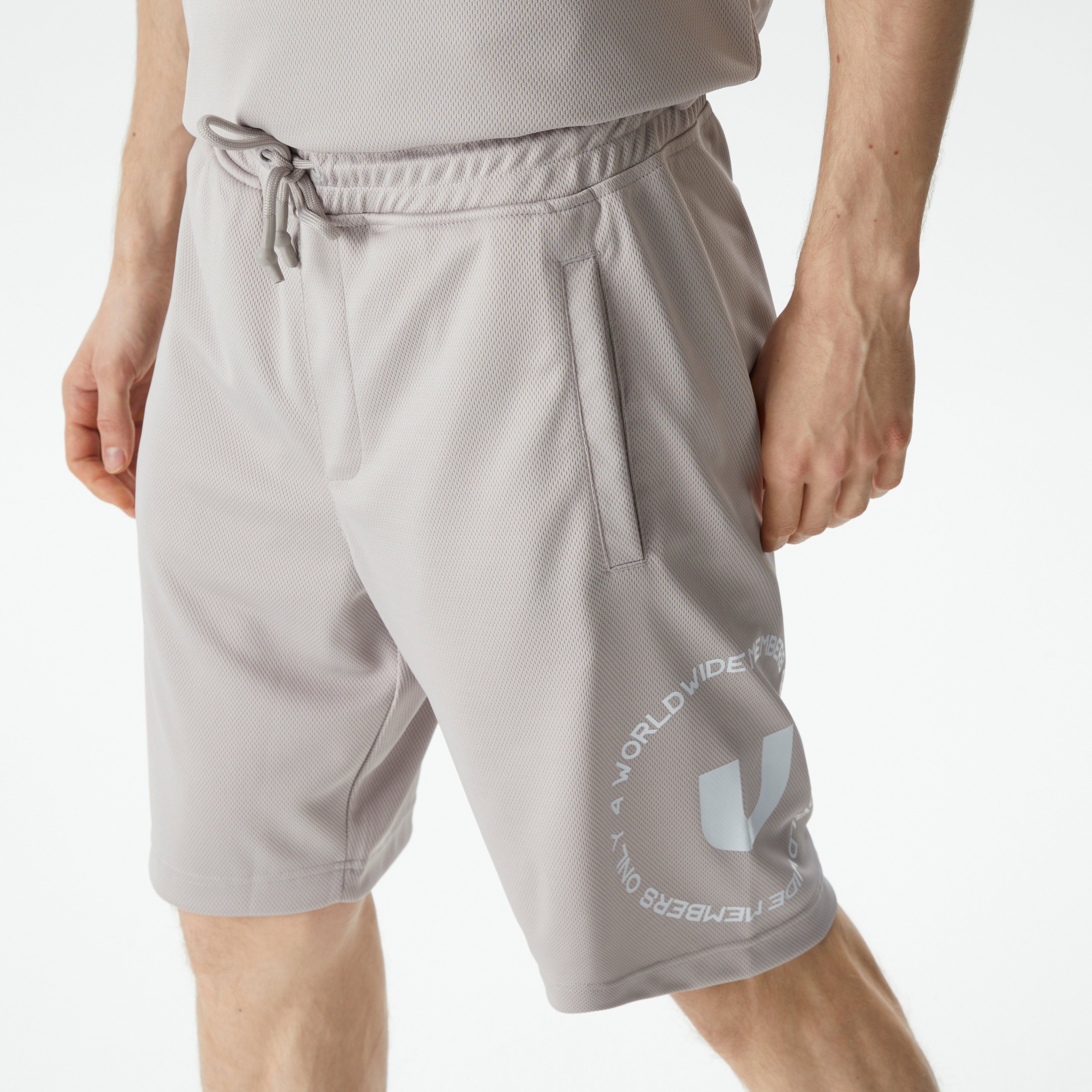 UNITED4 Erkek Gri Şort