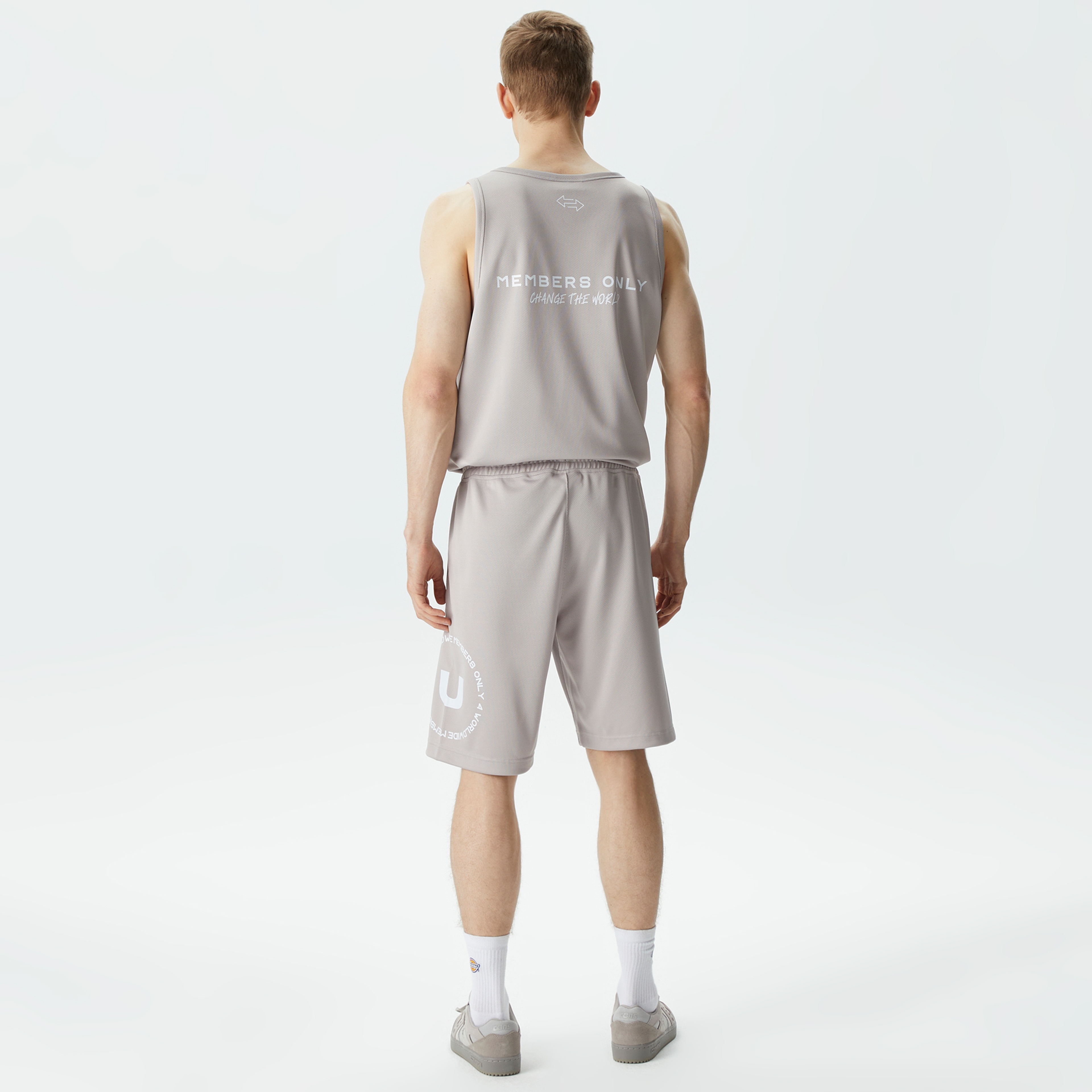 UNITED4 Erkek Gri Şort