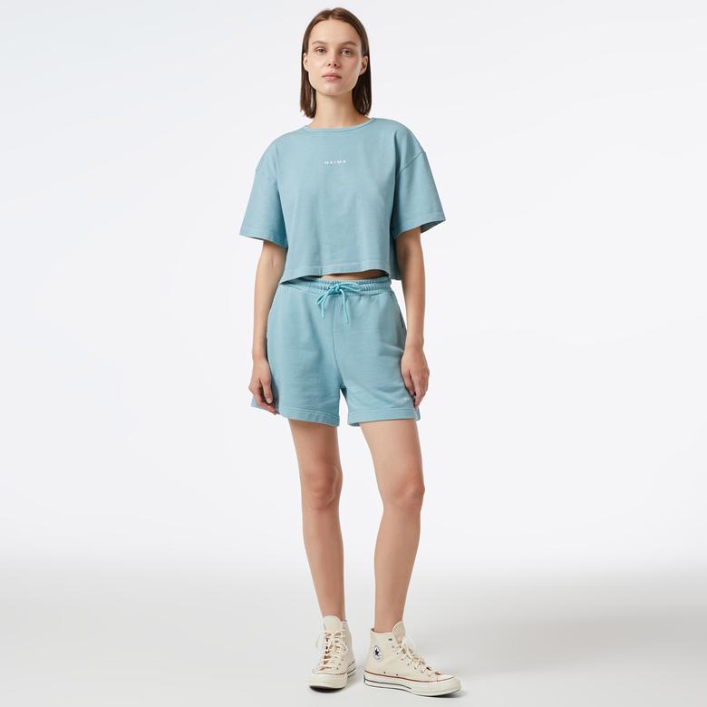 UNITED4 Kadın Mavi Şort