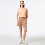 UNITED4 Kadın Kahverengi Şort