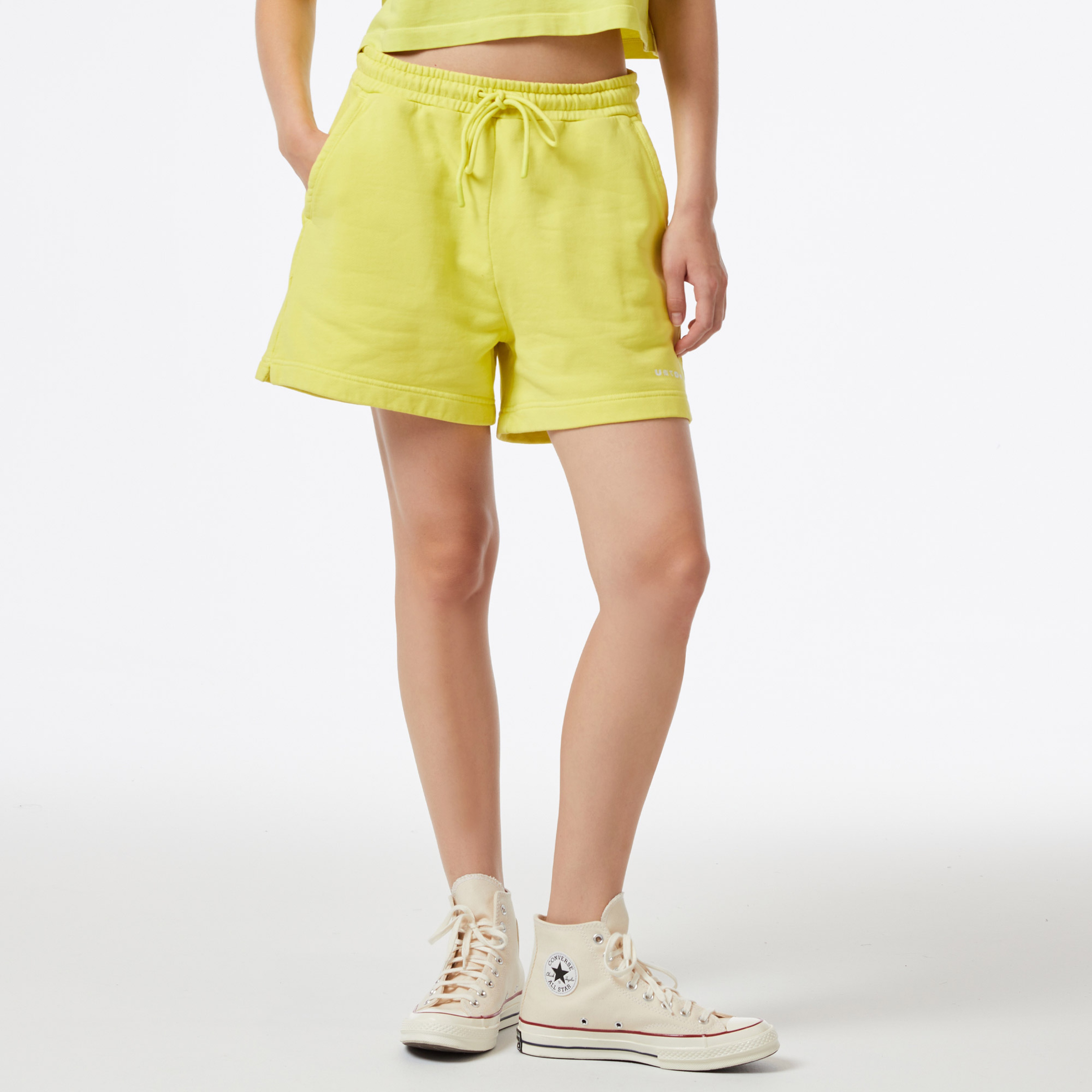 UNITED4 Kadın Sarı Şort