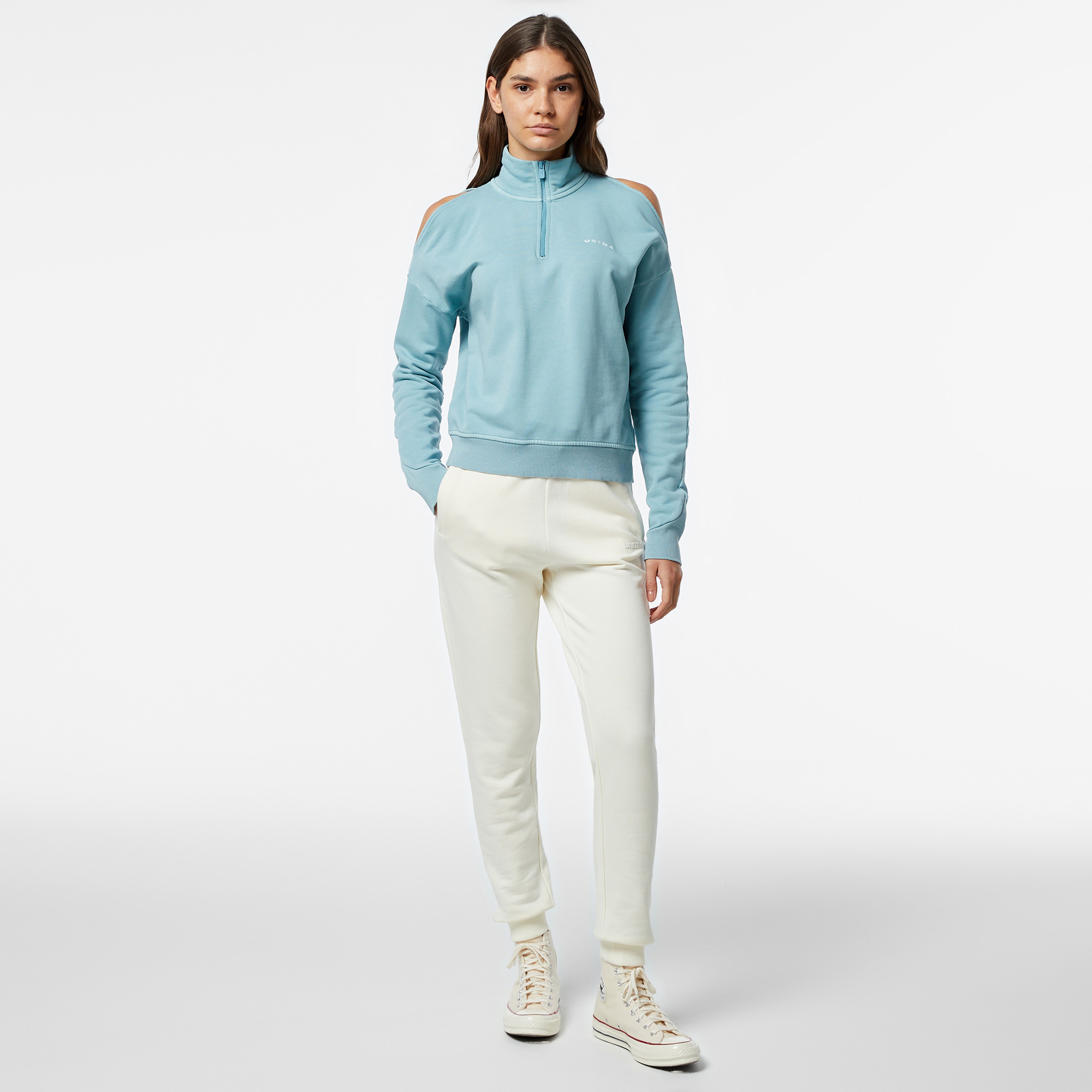 UNITED4 Kadın Mavi Eşofman Üstü