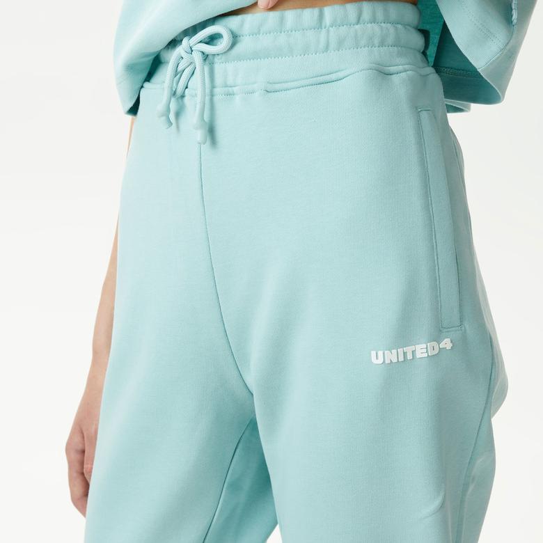 UNITED4 Kadın Mavi Eşofman Altı