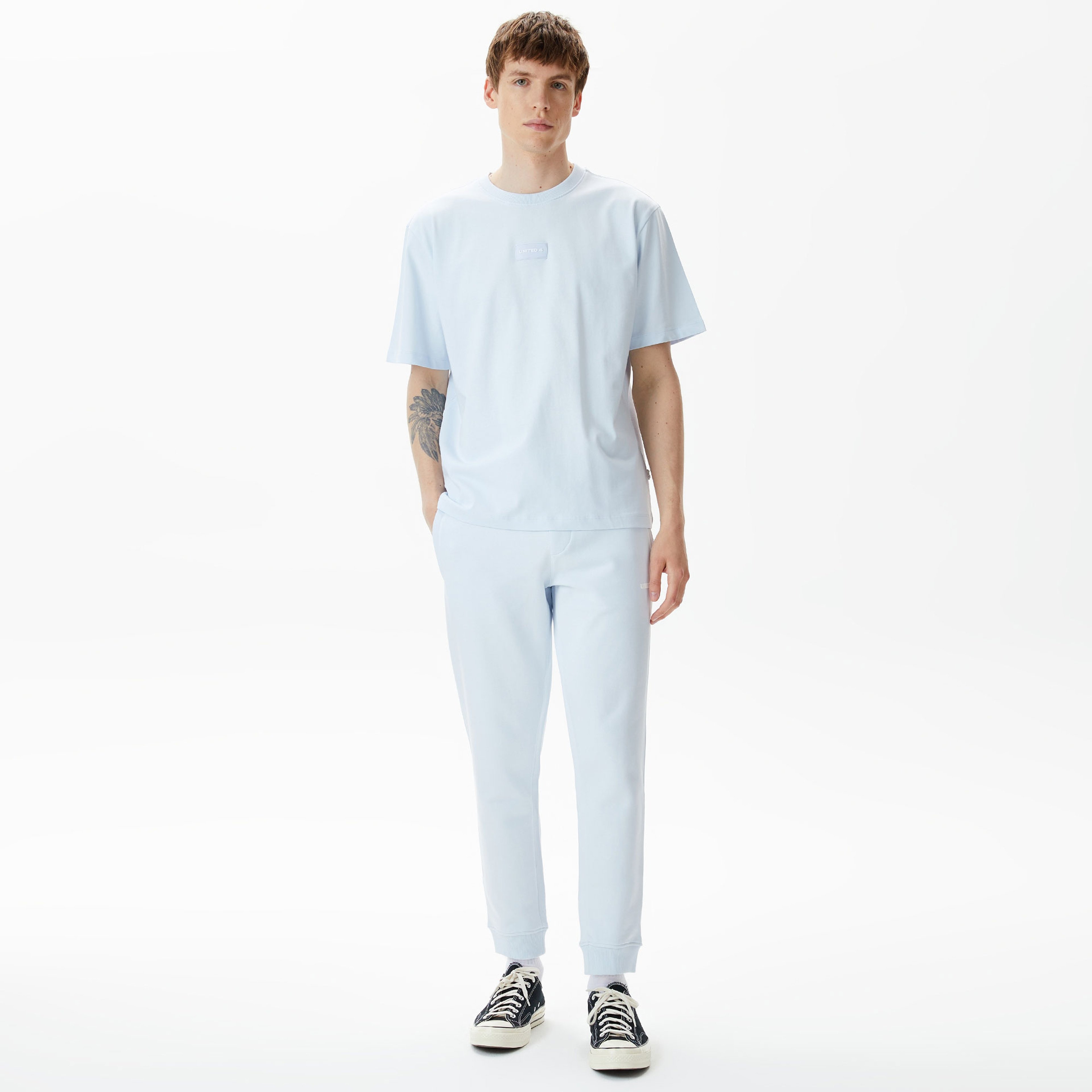 UNITED4 Erkek Mavi Eşofman Altı