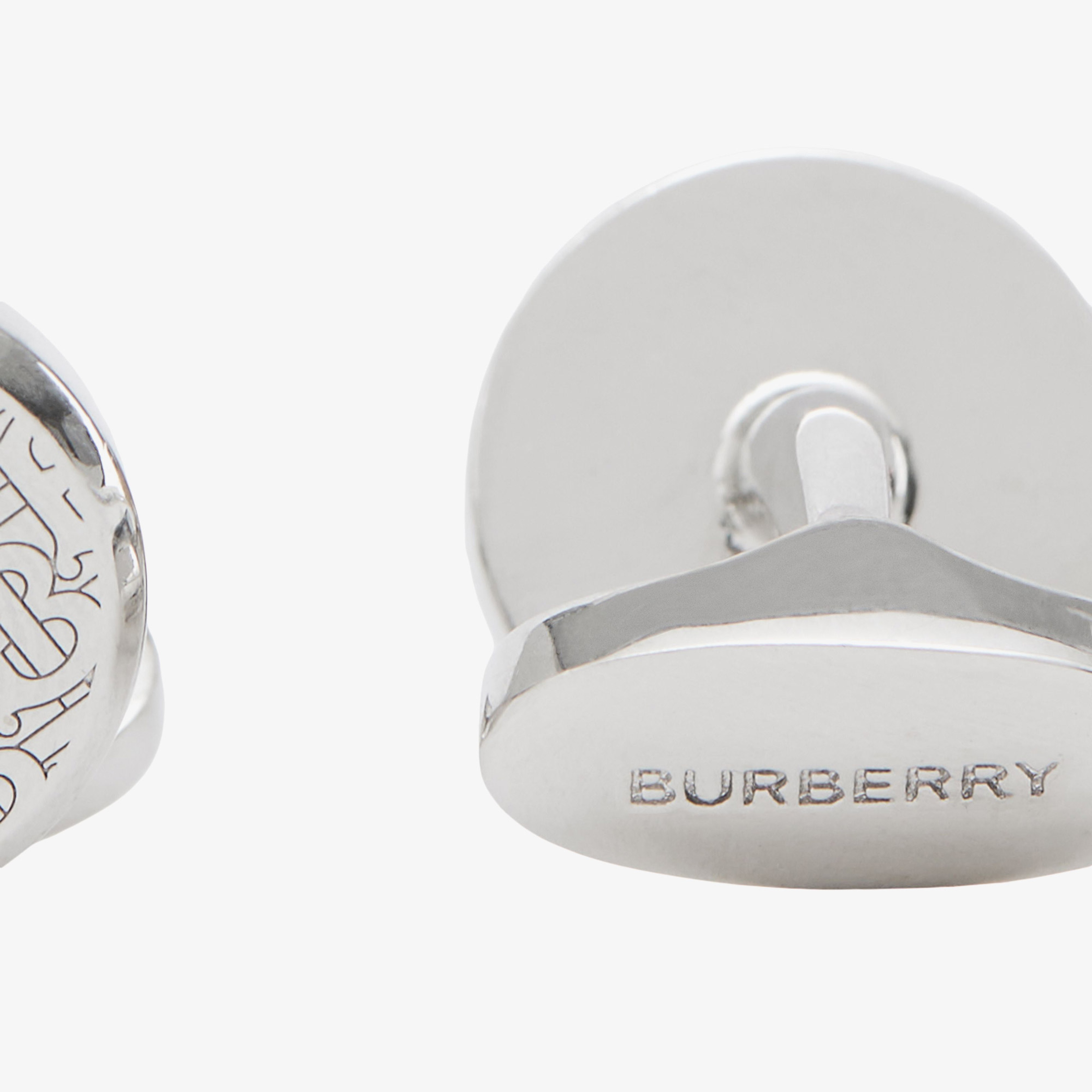 Burberry Erkek Gri Kol Düğmesi