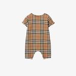 Burberry Çocuk Bej Çocuk Tulumu