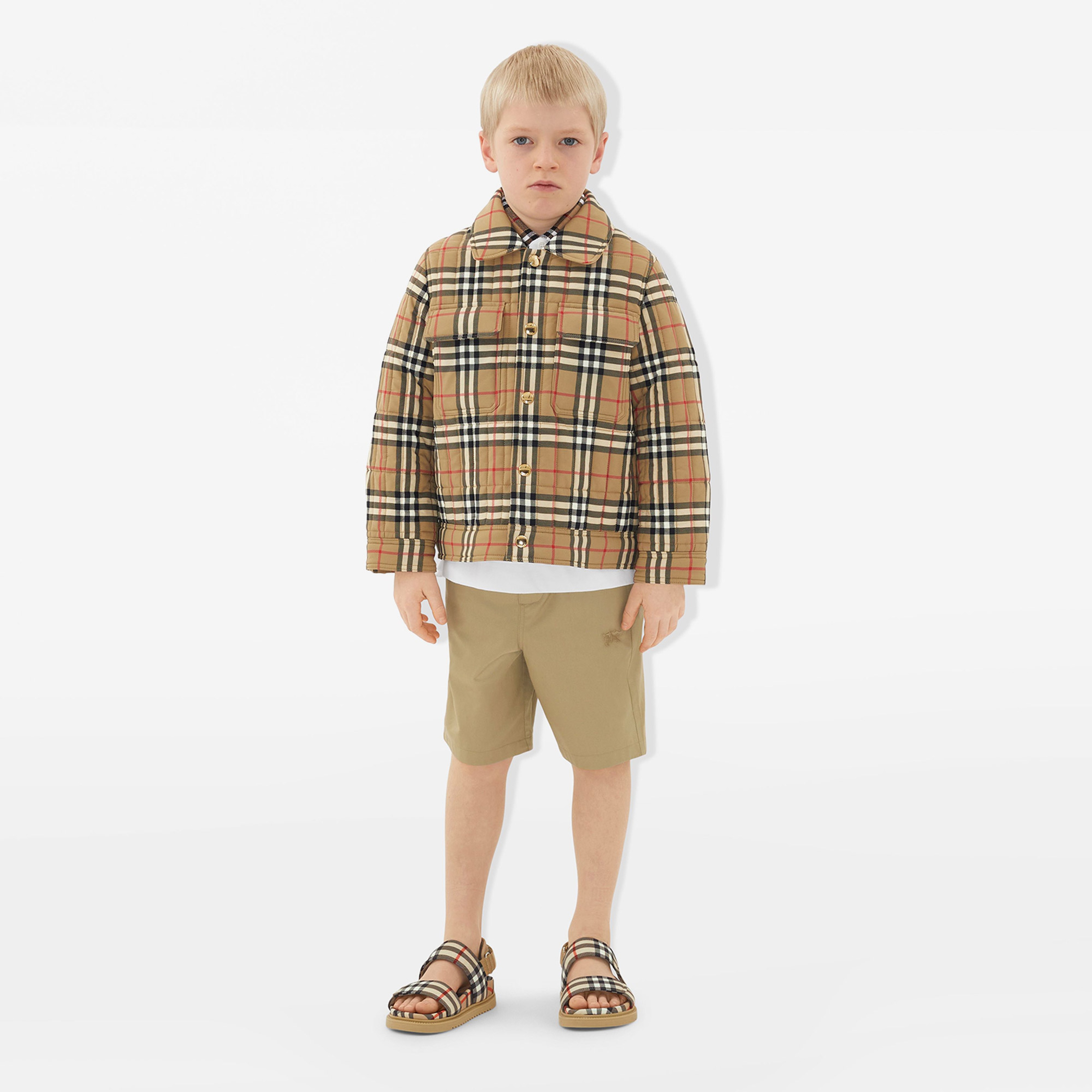 Burberry Çocuk Bej Şort