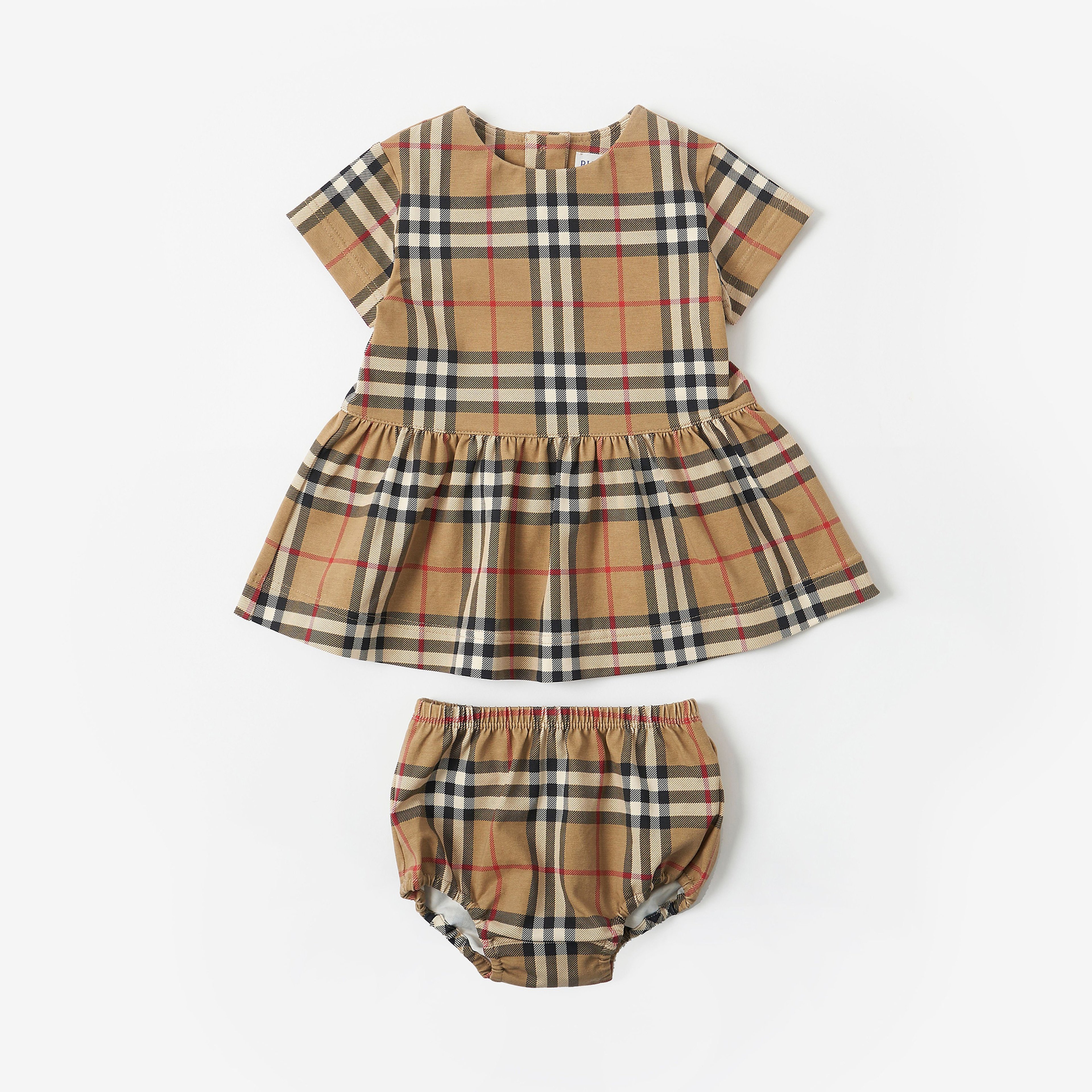 Burberry Çocuk Bej Elbise