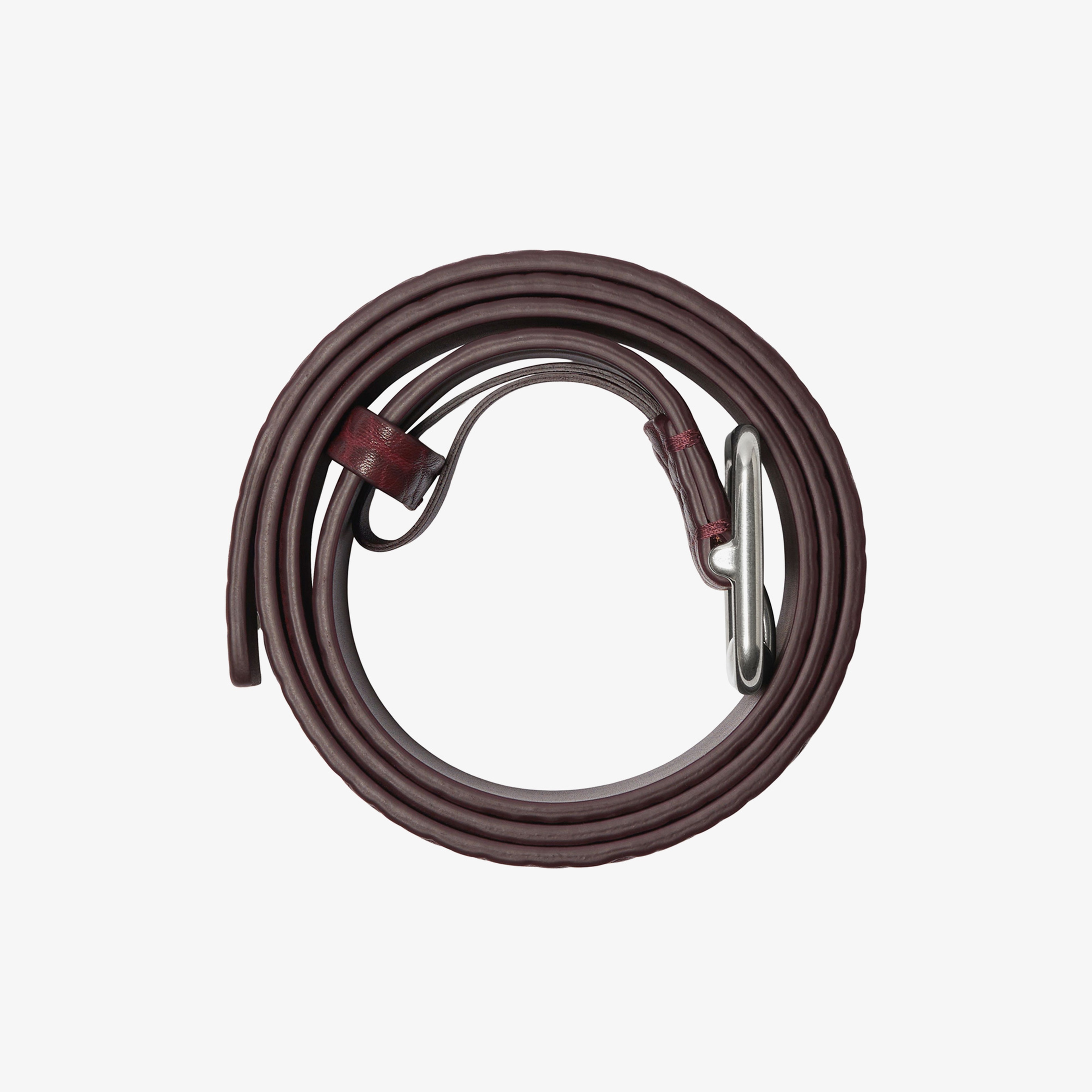 Burberry Erkek Bordo Kemer