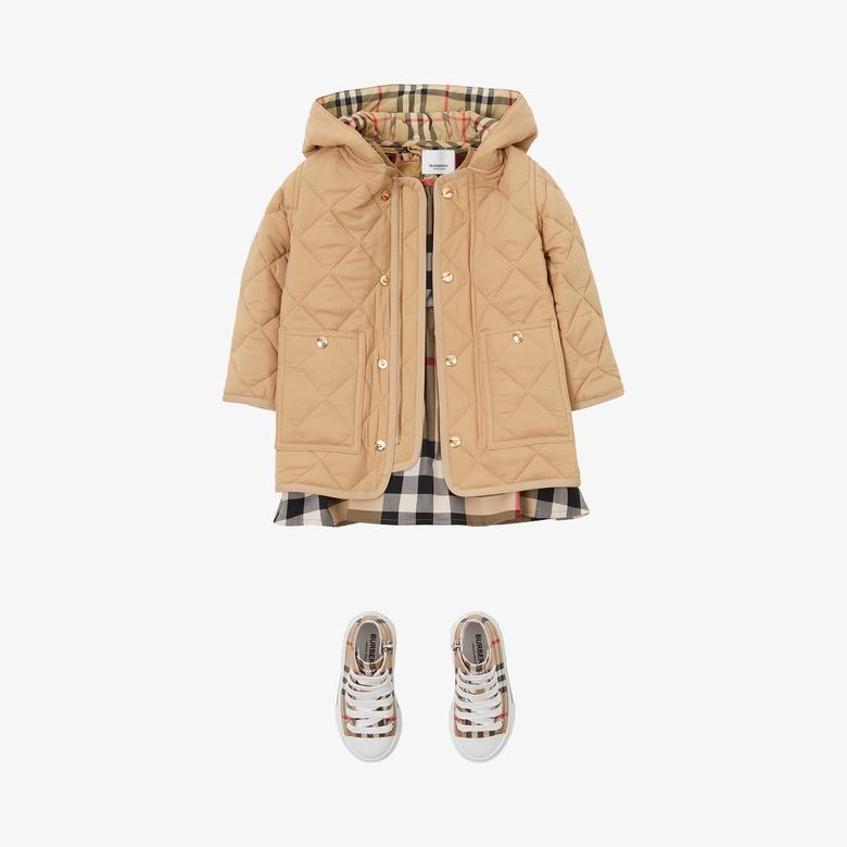 Burberry Çocuk Bej Mont