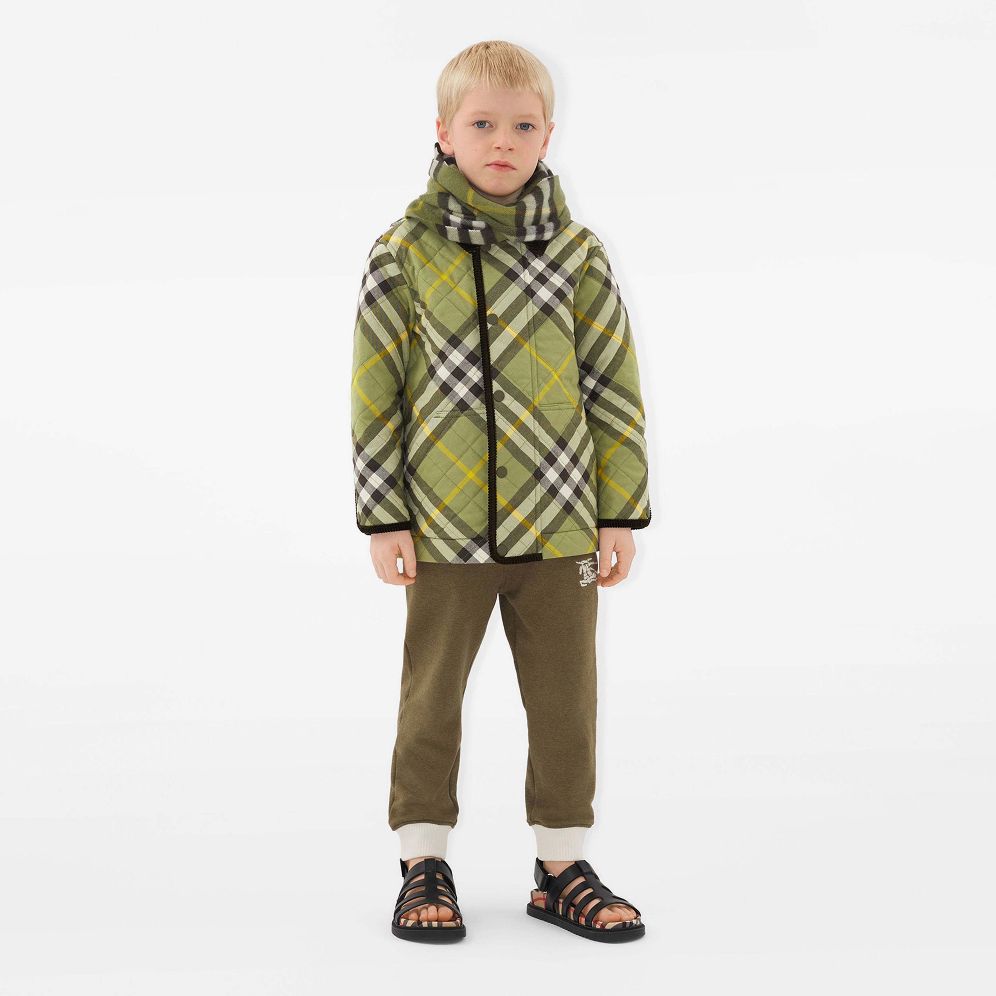 Burberry Çocuk Haki  Mont