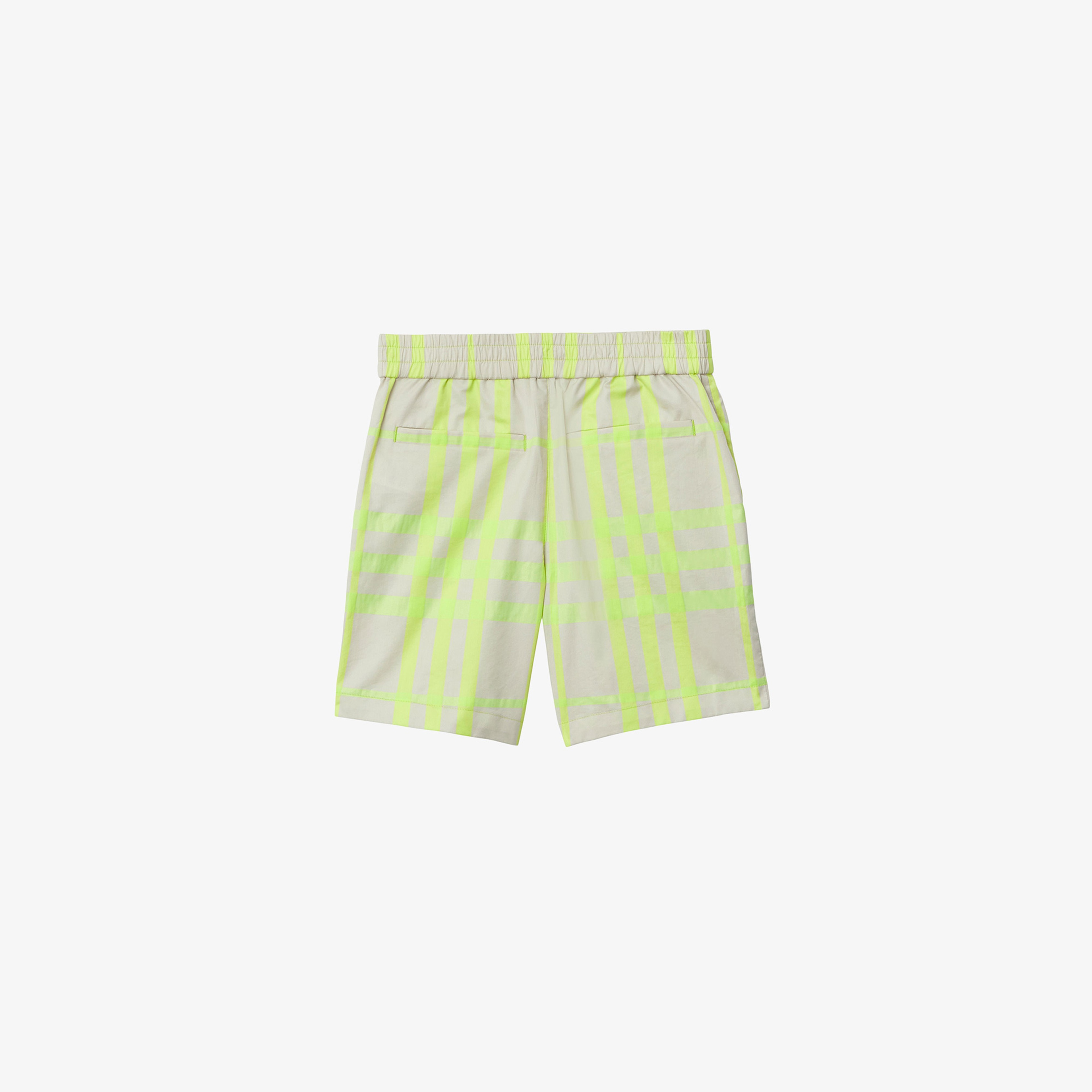 Burberry Çocuk Yeşil Şort