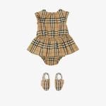 Burberry Çocuk Bej Elbise